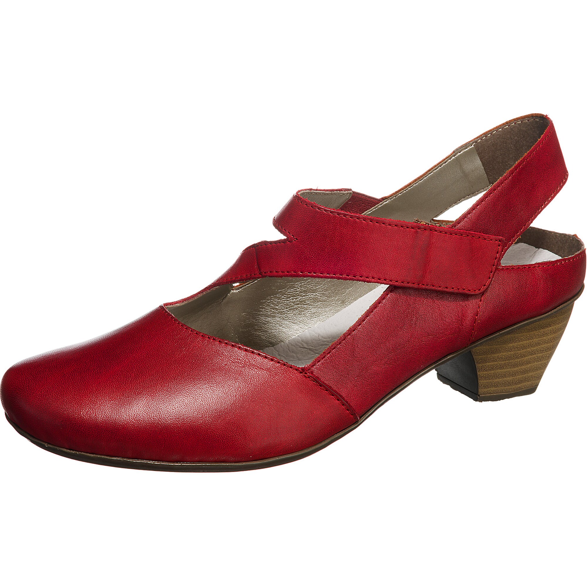 Rieker Dames Slingpumps Karmijnrood rieker kopen in de aanbieding