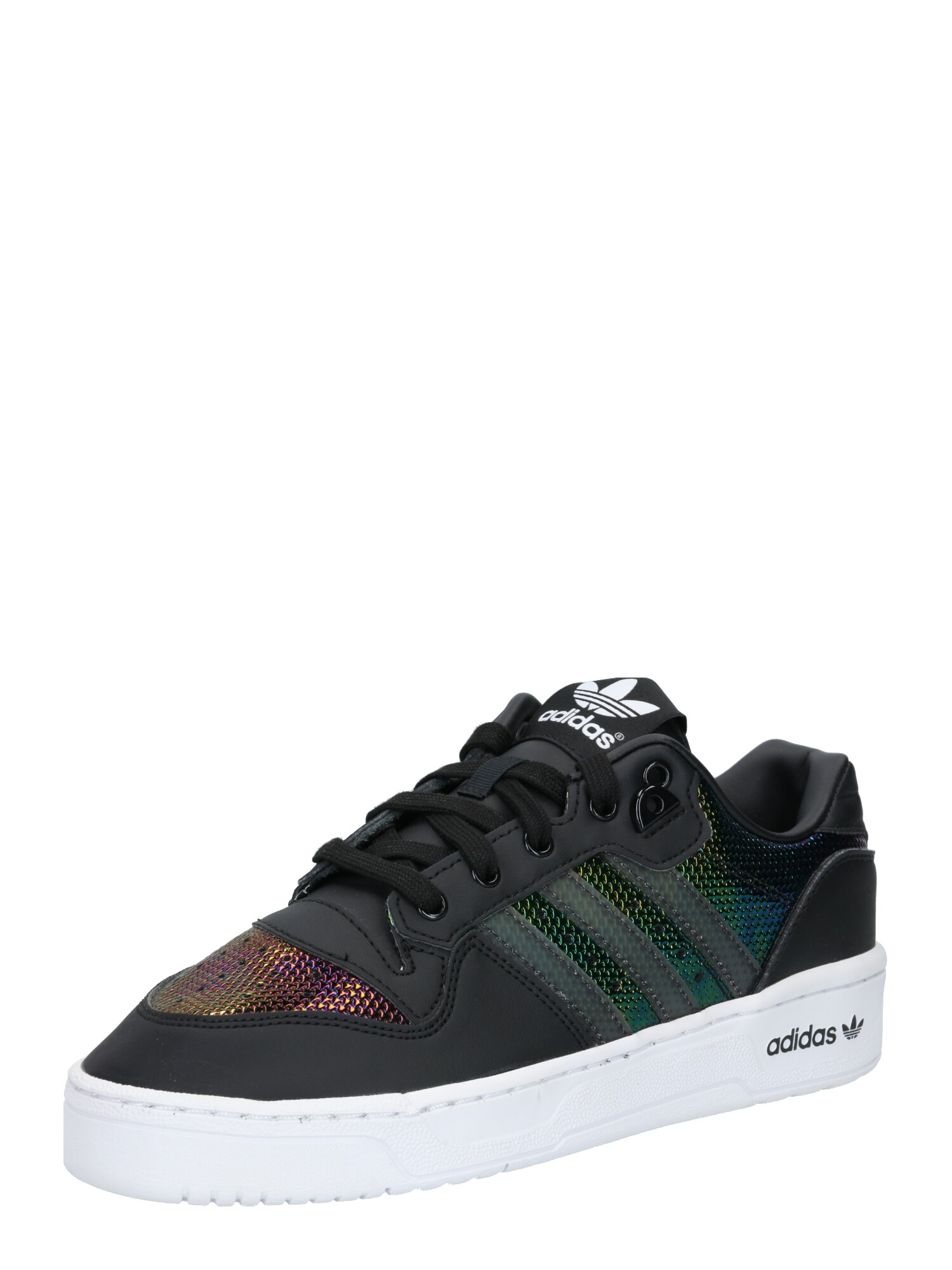 ADIDAS ORIGINALS Sportbačiai be auliuko 'Rivalry'  juoda / mišrios spalvos