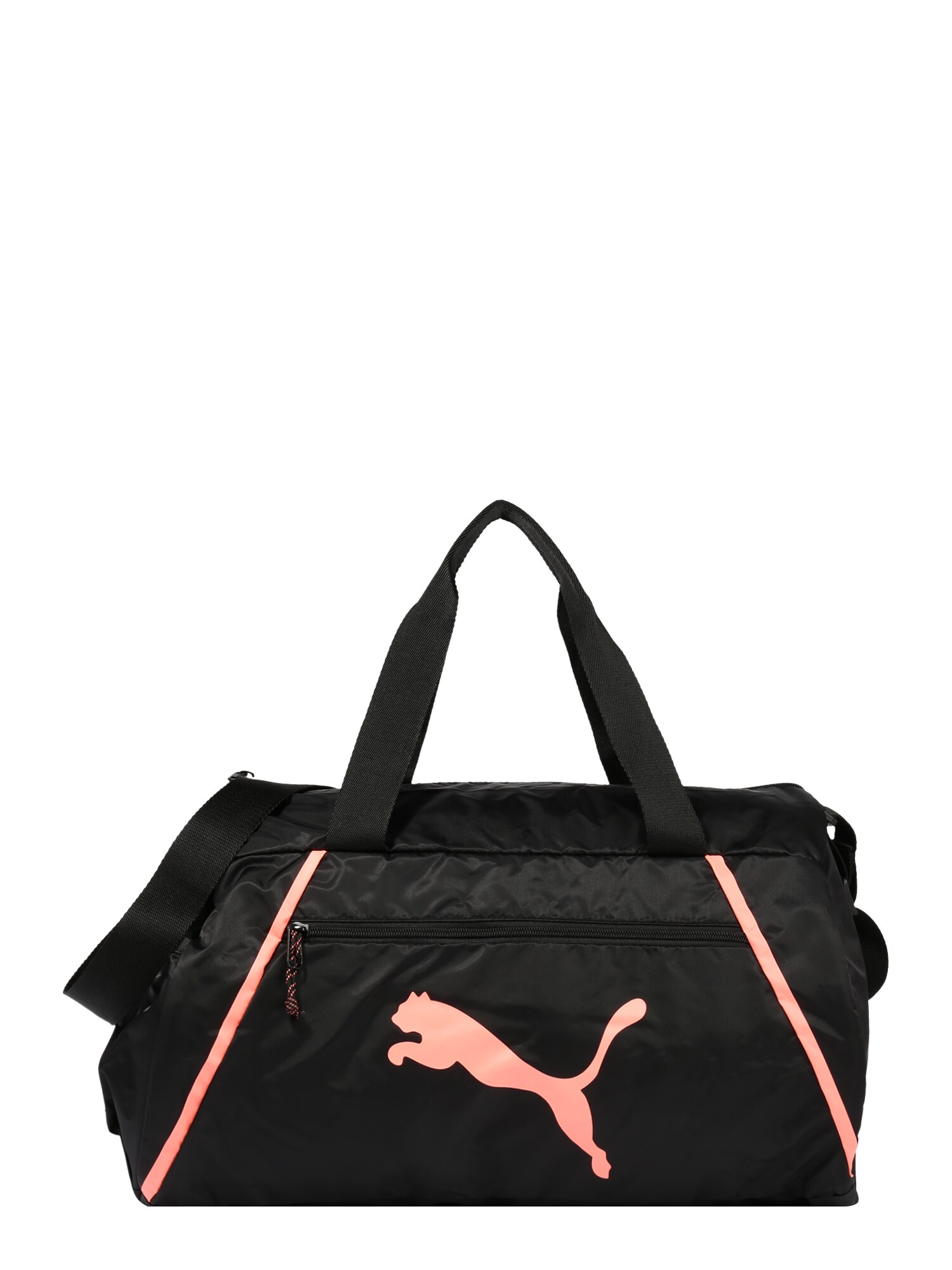 PUMA Sportinis krepšys 'Pearl'  koralų splava / juoda