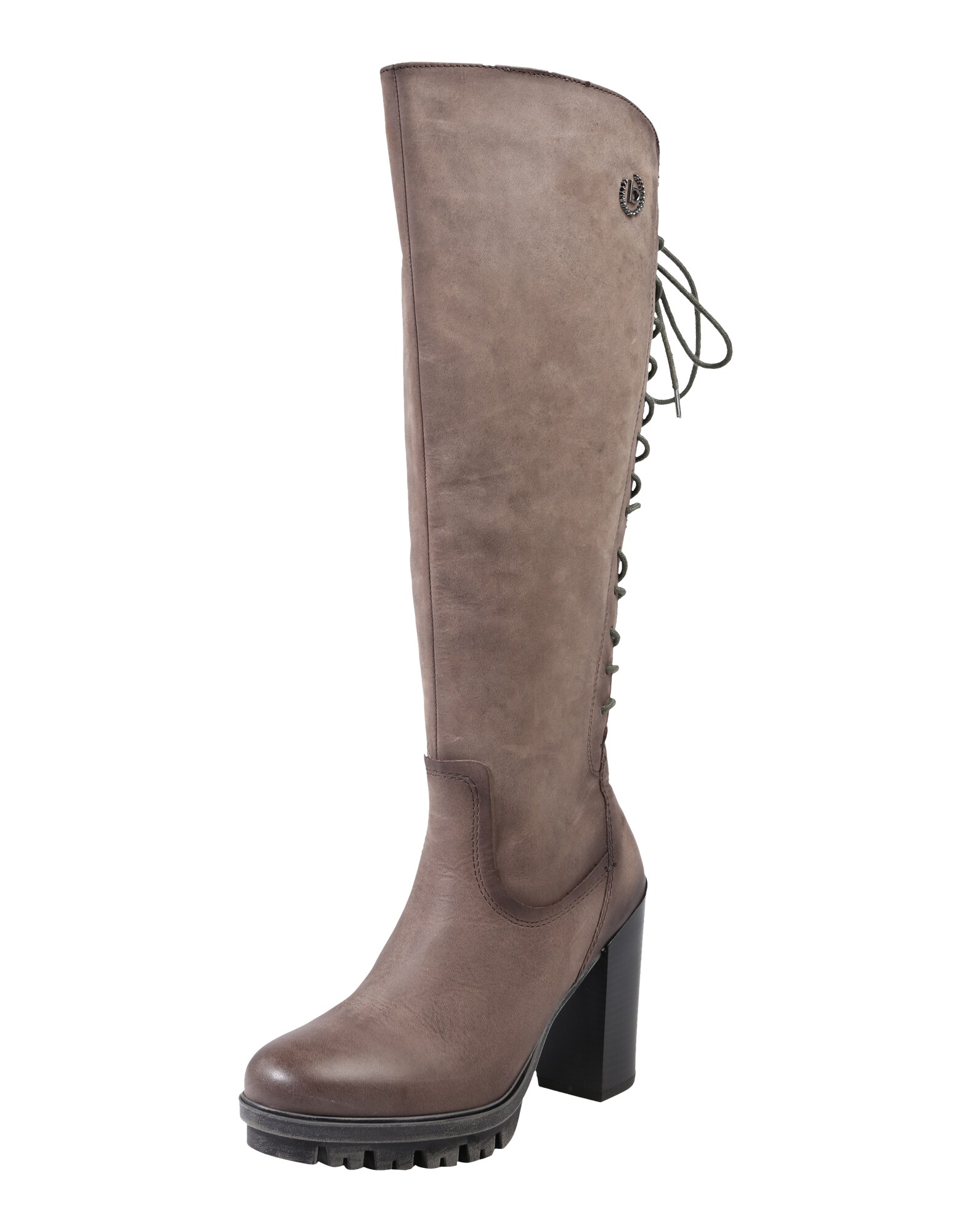 Bugatti Dames Veterlaarzen Donkergrijs bugatti kopen in de aanbieding