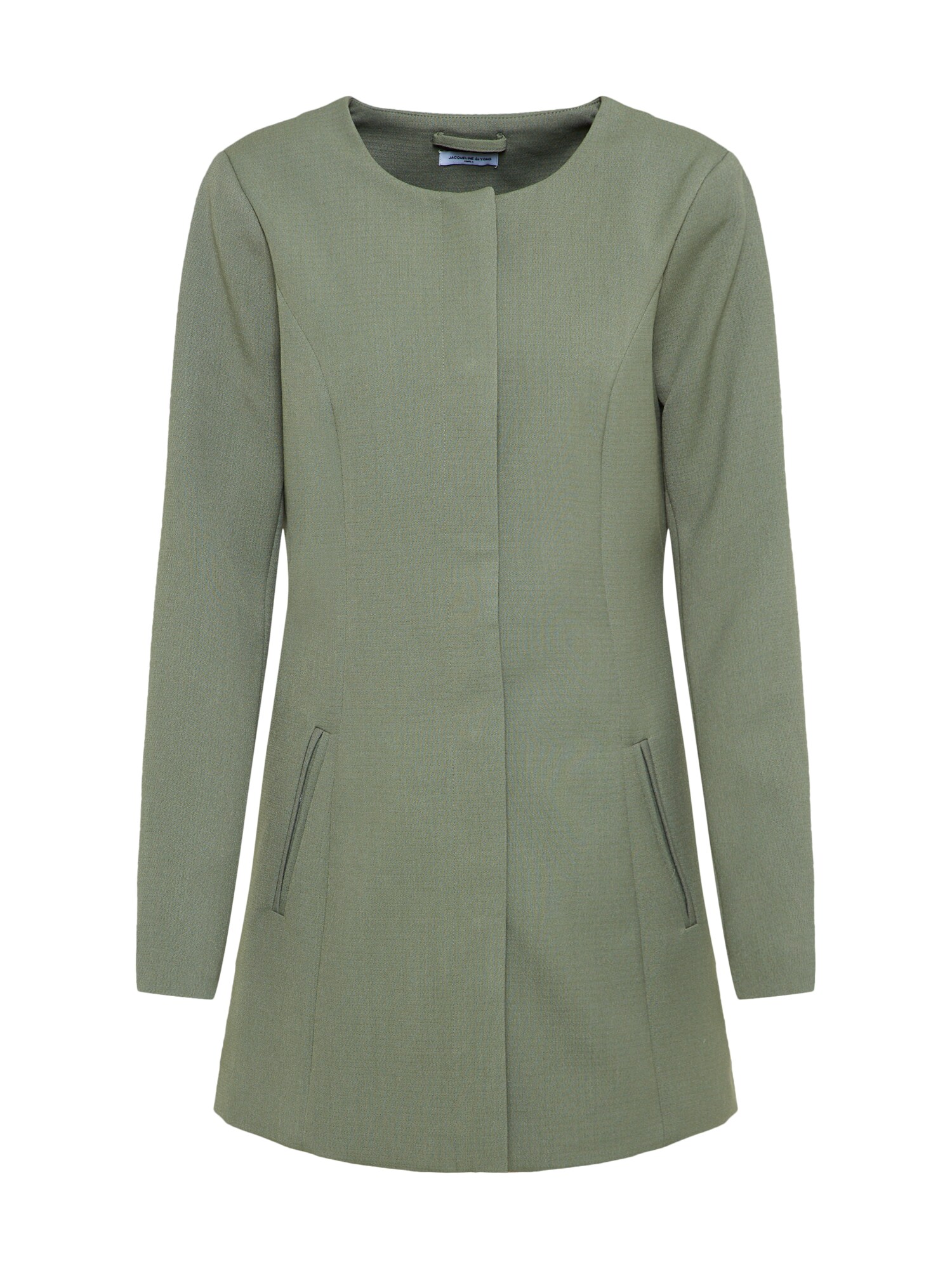 Jacqueline De Yong Dames Tussenmantel Brighton Groen jacqueline de yong kopen in de aanbieding