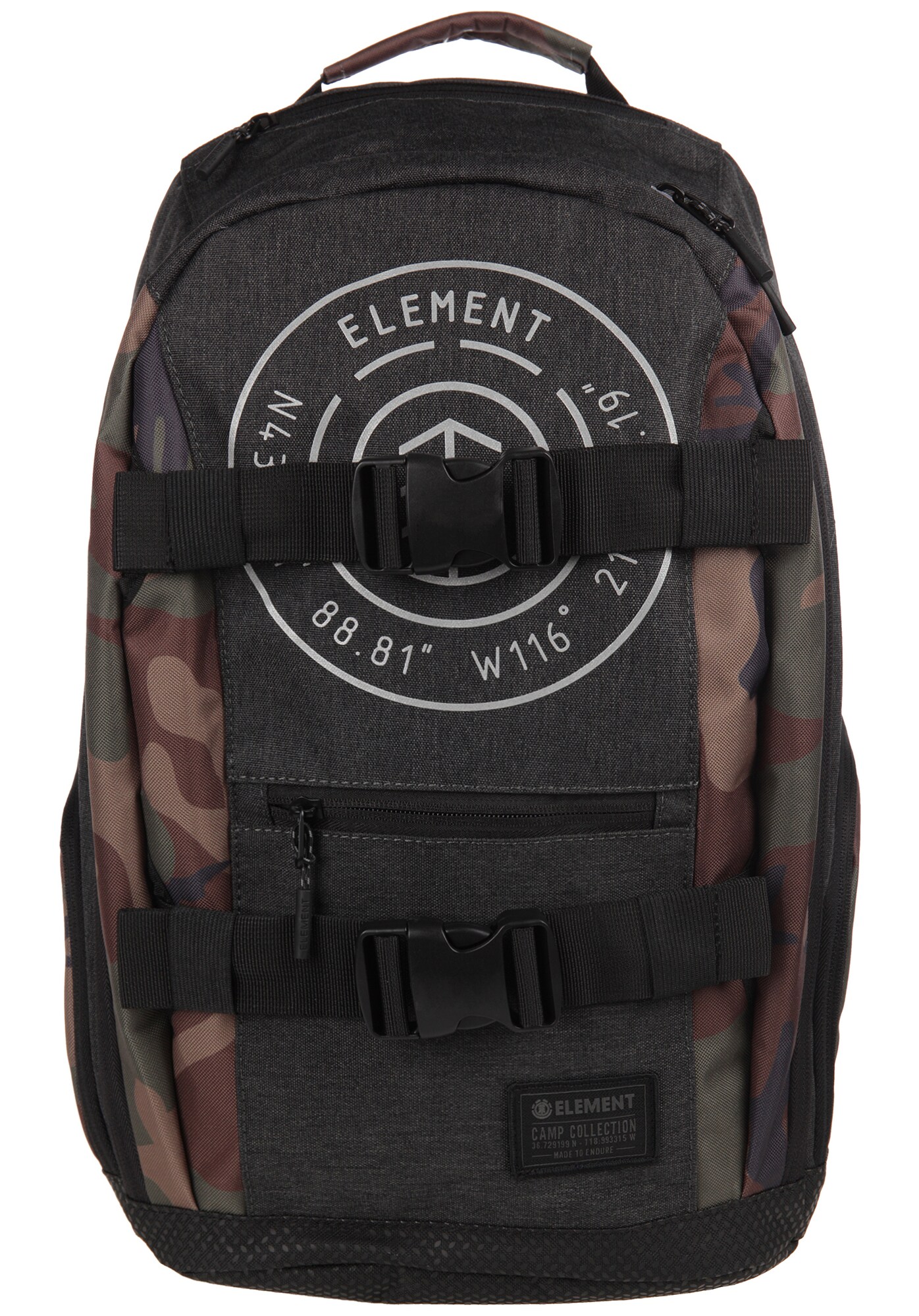 Element Dames Rugzak Mohave Lichtbruin Grafiet Kaki element kopen in de aanbieding