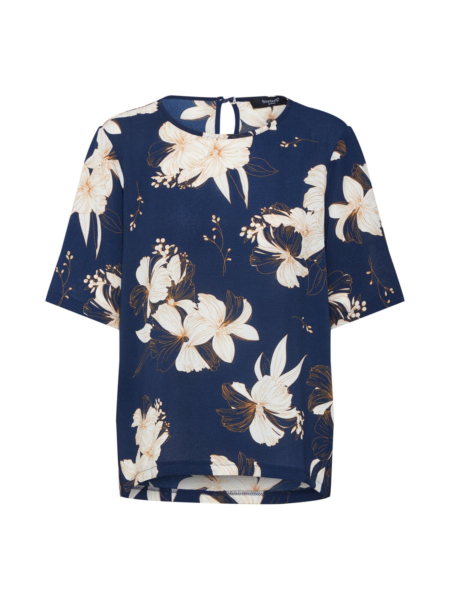 Sisters Point Dames Blouse Navy Rosa sisters point kopen in de aanbieding