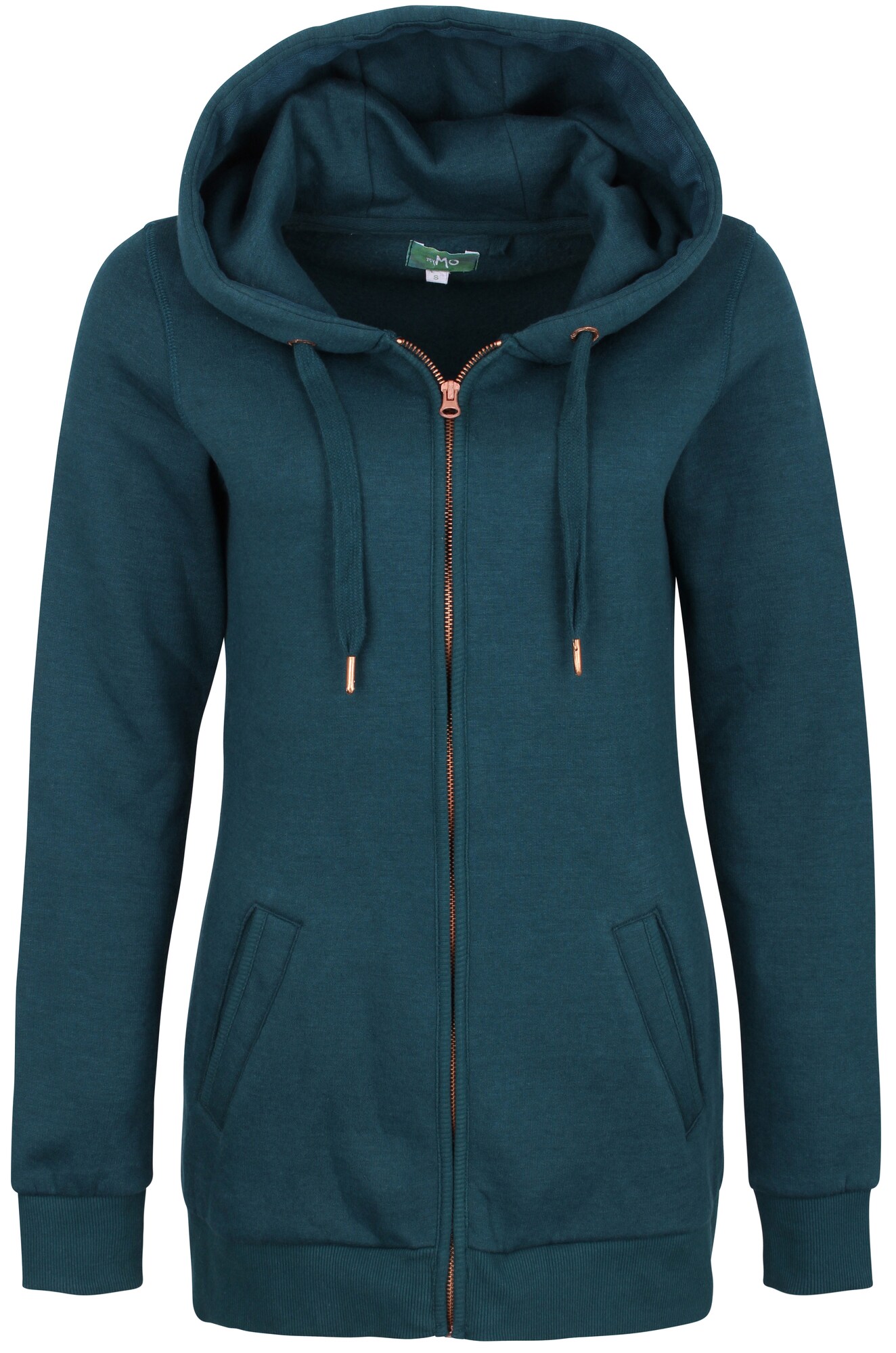 Mymo Dames Sweatvest Groen mymo kopen in de aanbieding