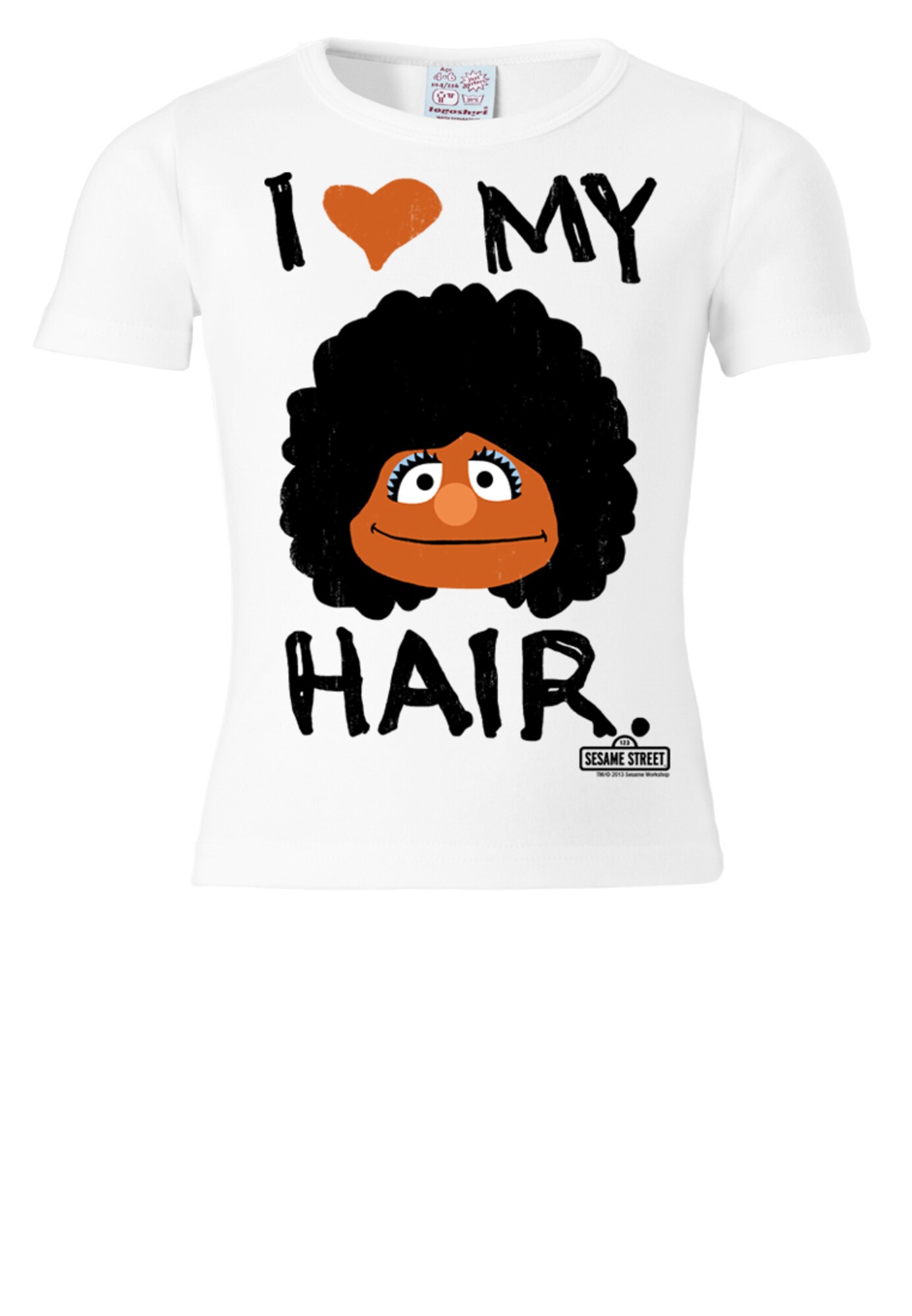 Logoshirt T-Shirt "I Love My Hair"