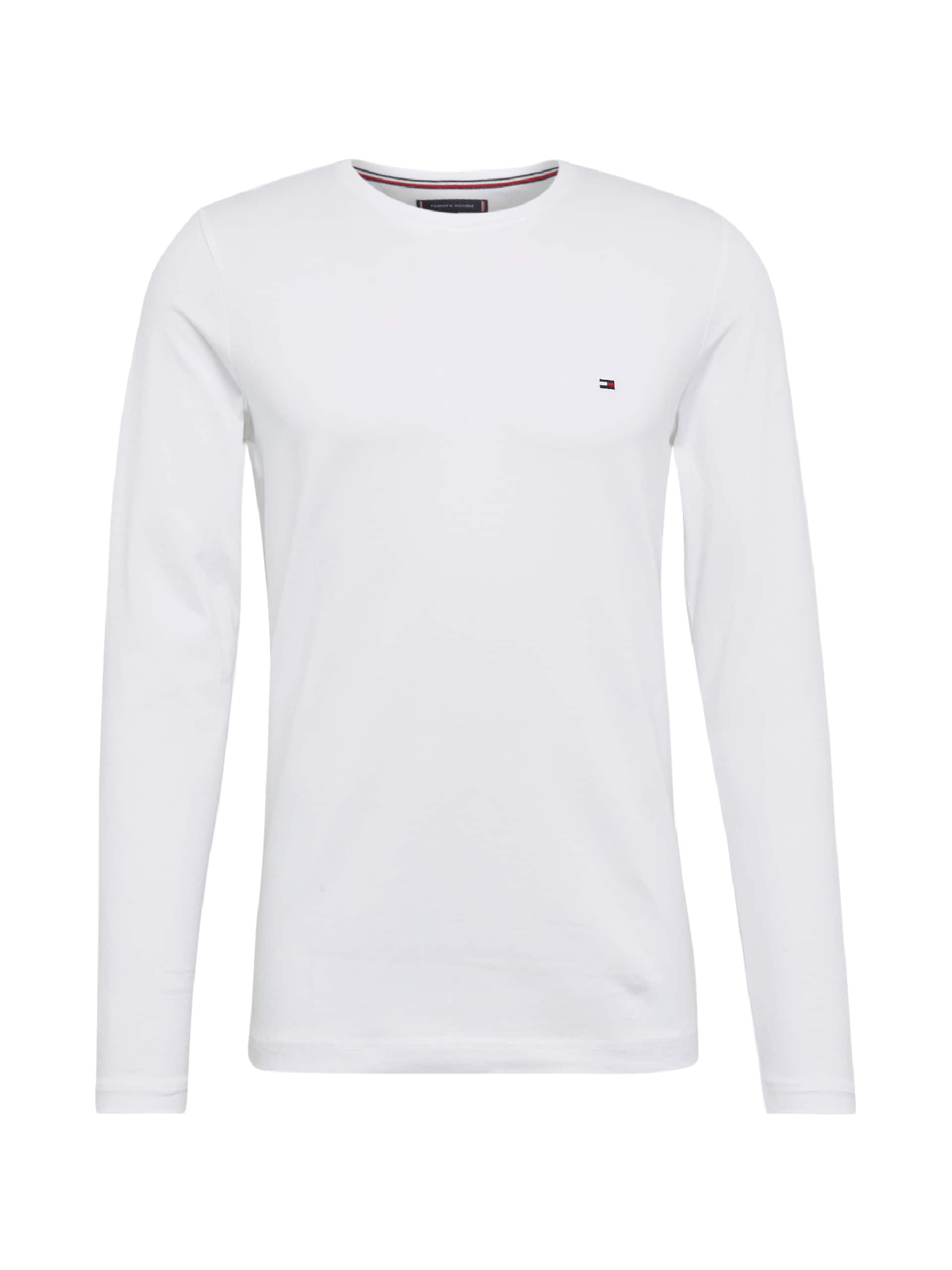TOMMY HILFIGER T-shirt 'Long Sleeve Slim' marinblå / röd herr – bild 2