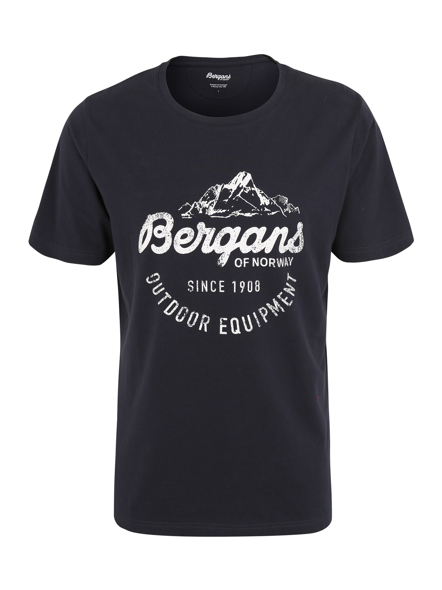 Bergans Heren Functioneel Shirt Donkerblauw Wit bergans kopen in de aanbieding
