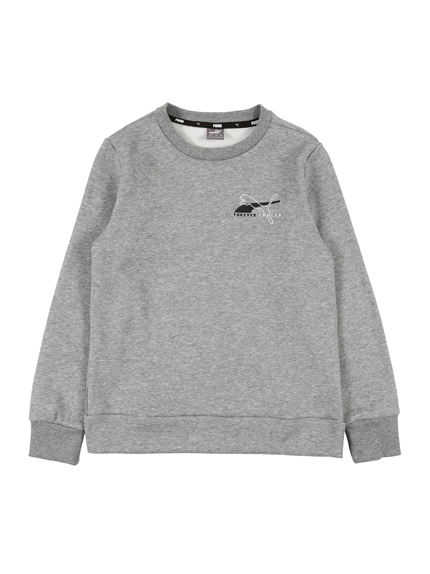 PUMA Sportinio tipo megztinis 'Alpha'  balta / pilka / juoda