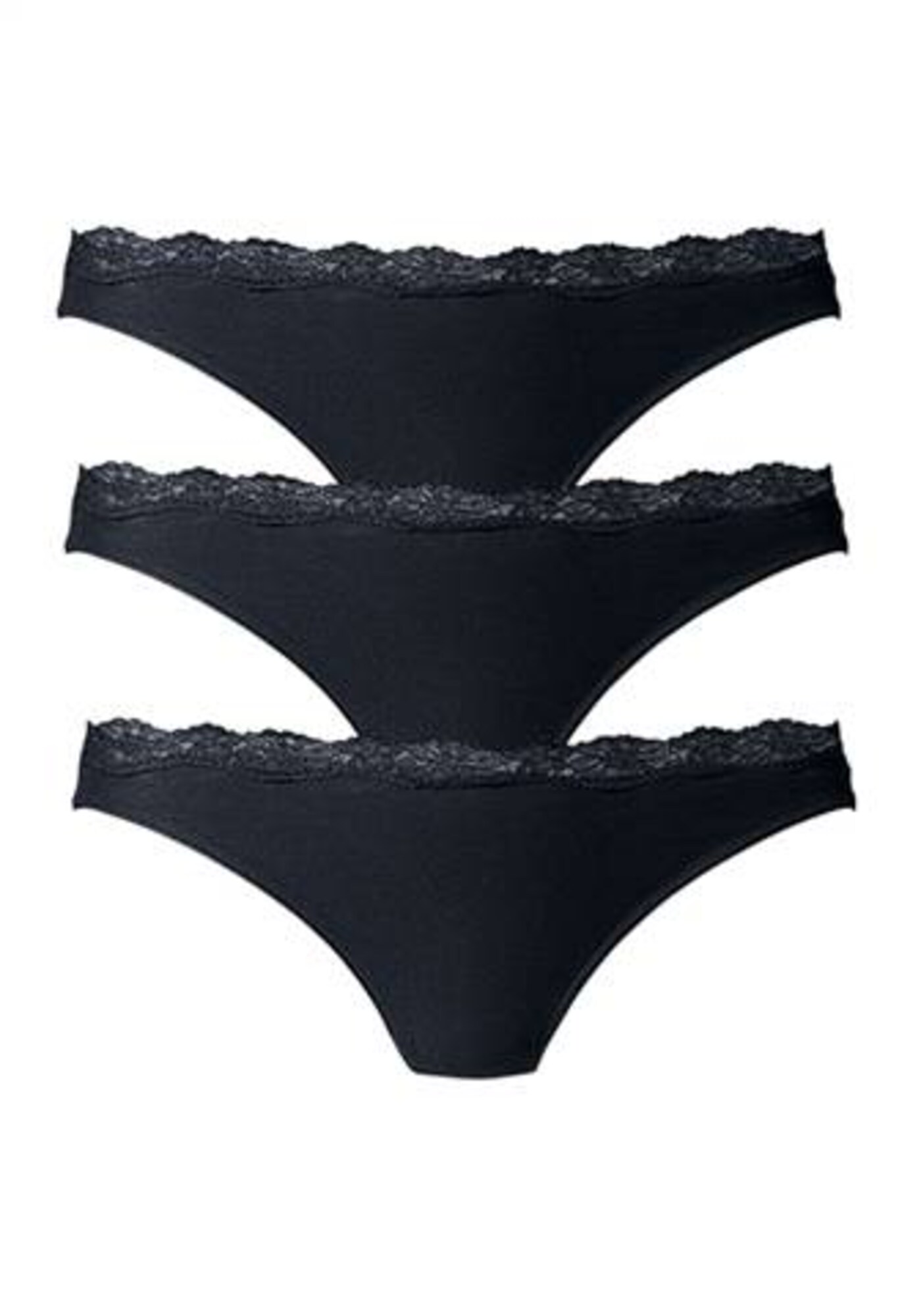 LASCANA Tanga  negru