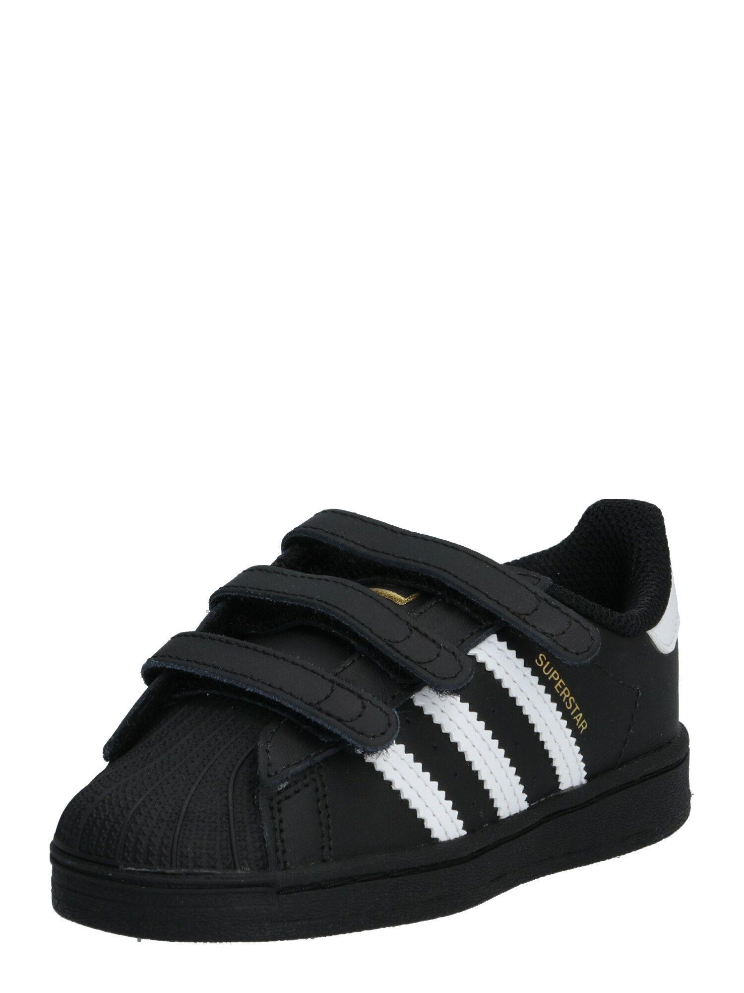 ADIDAS ORIGINALS Sportbačiai 'SUPERSTAR'  juoda / balta
