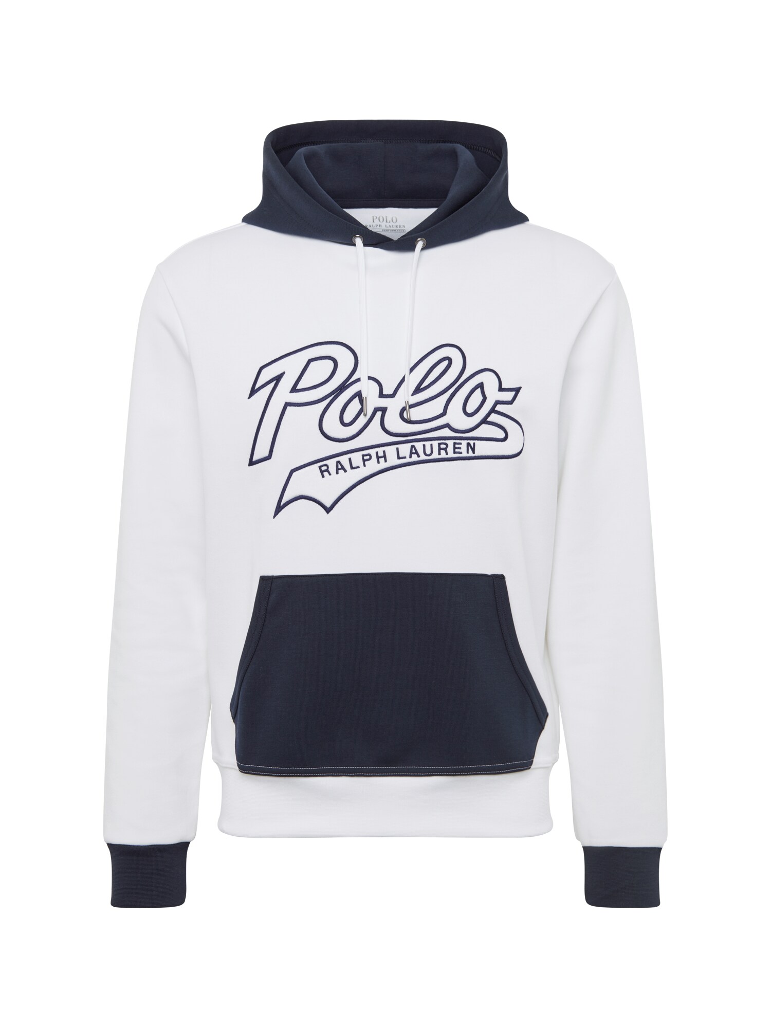 Polo Ralph Lauren Heren Sweatshirt Lspohoodm8 Long Sleeve Knit Nachtblauw Wit polo ralph lauren kopen in de aanbieding