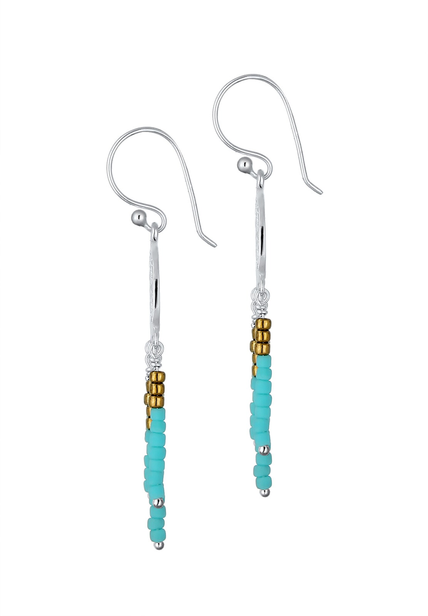 Thumbnail - ELLI Ohrringe Boho, Kugel, Modeschmuck, Ornament, Traumfänger