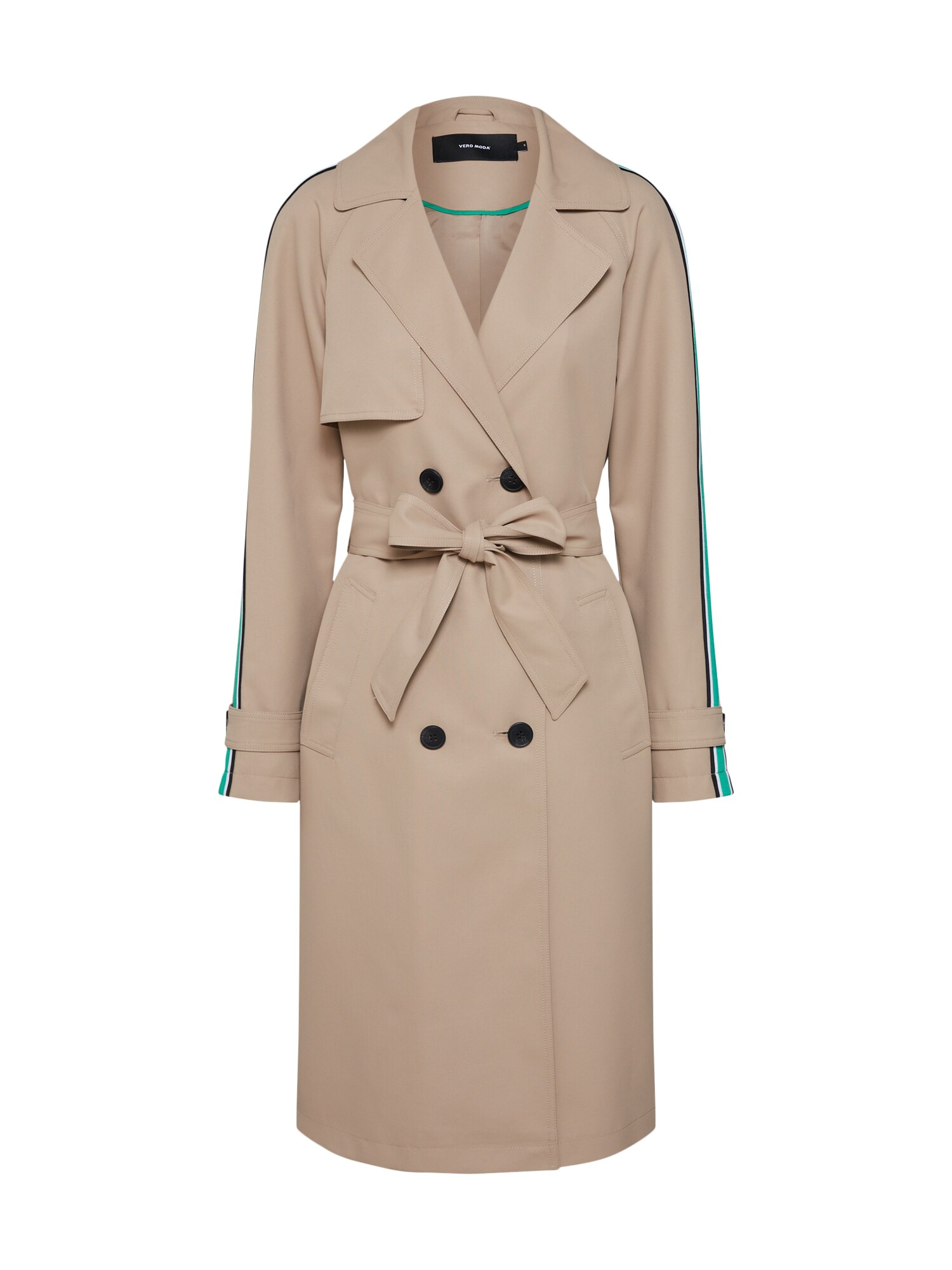 Vero Moda Dames Tussenmantel Spice Sand Jade Groen vero moda kopen in de aanbieding