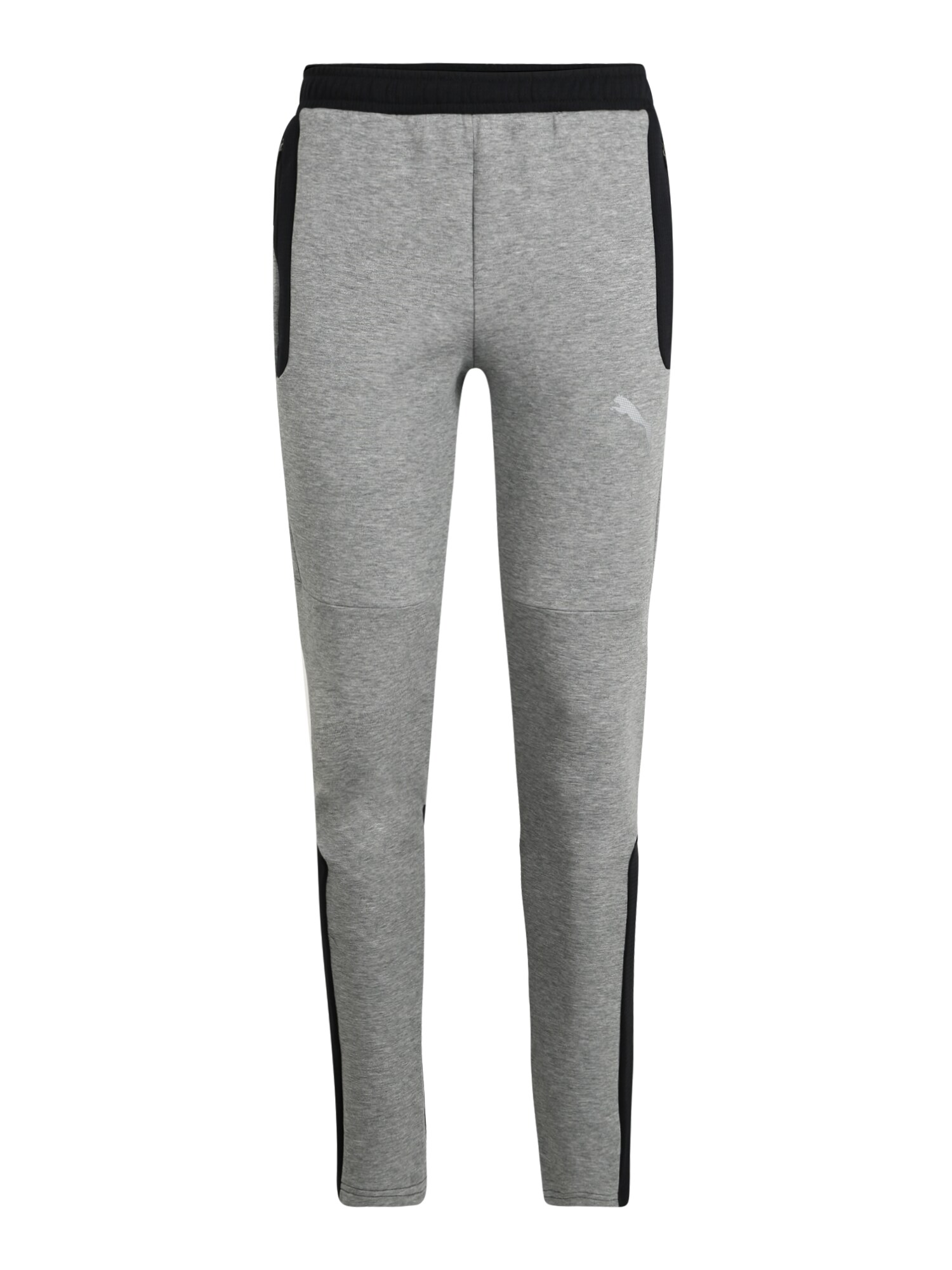 PUMA Sportinės kelnės  pilka / juoda