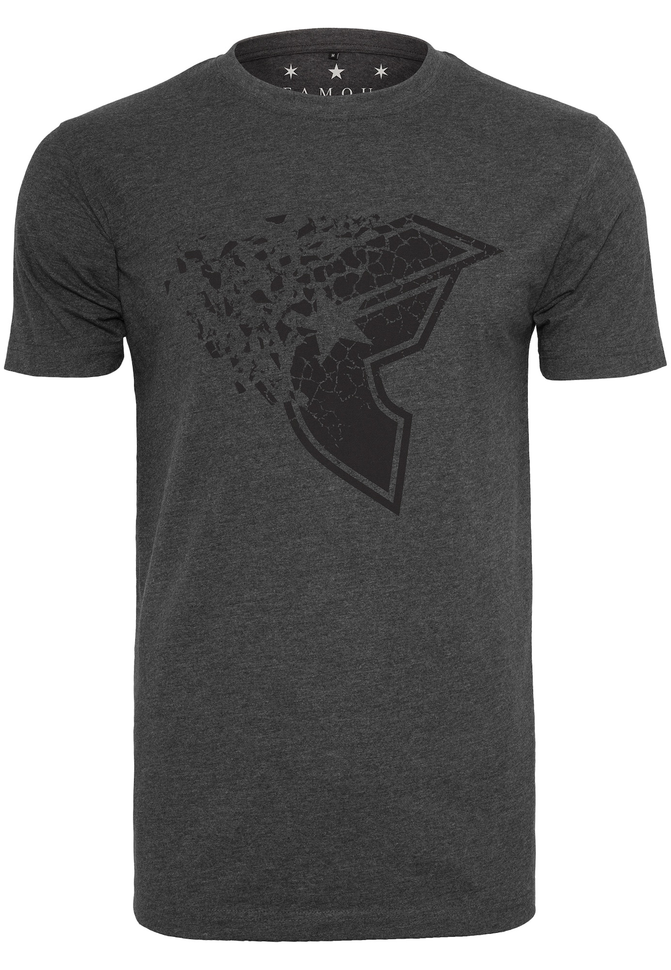 Mister Tee Tričko 'Blasted Tee'  tmavosivá