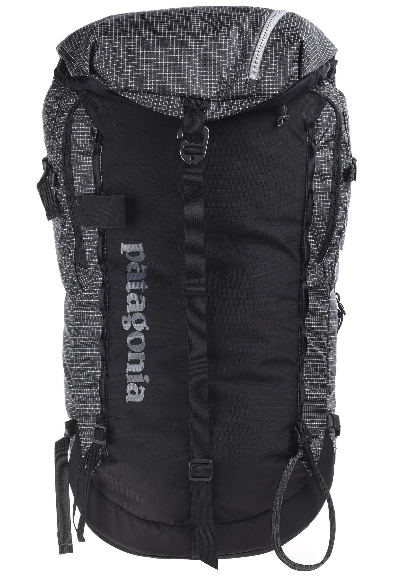 Patagonia Dames Sportrugzak Descensionist Grijs Zwart Wit patagonia kopen in de aanbieding