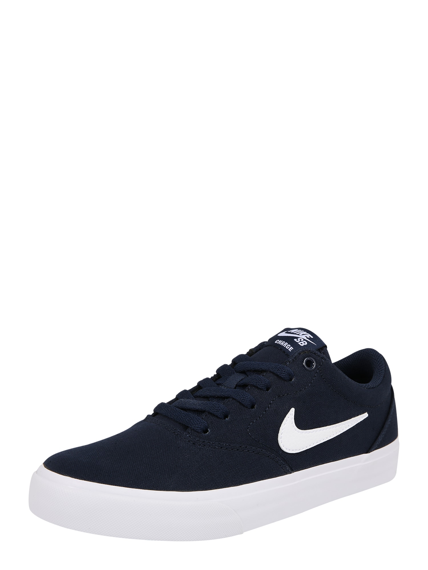 Nike SB Sportbačiai be auliuko 'Charge'  tamsiai mėlyna / balta