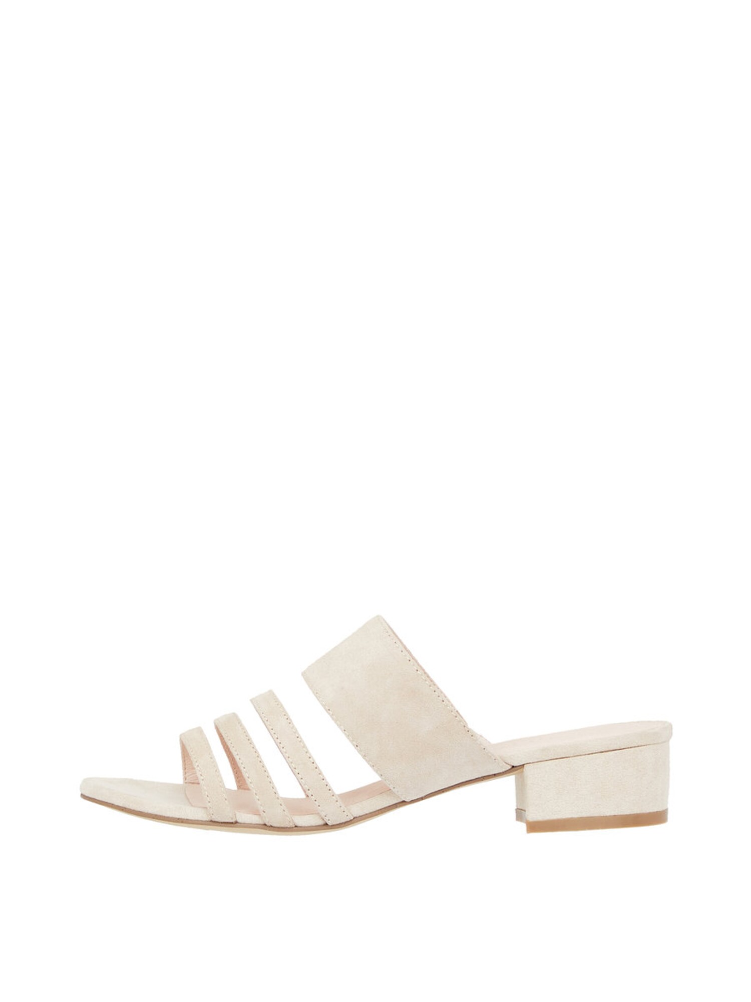 Bianco Dames Sandalen Met Riem Creme bianco kopen in de aanbieding