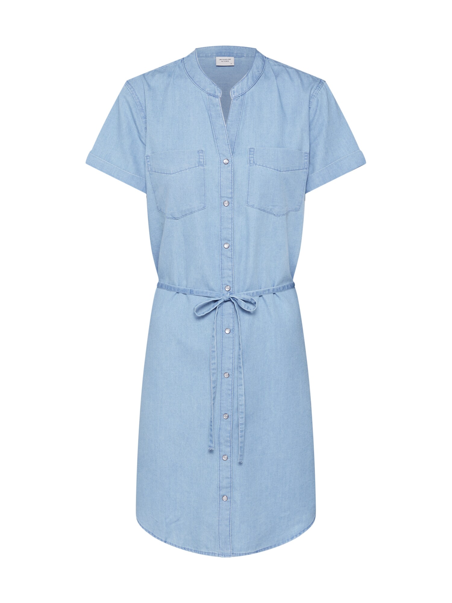 Jacqueline De Yong Dames Blousejurk Lichtblauw jacqueline de yong kopen in de aanbieding