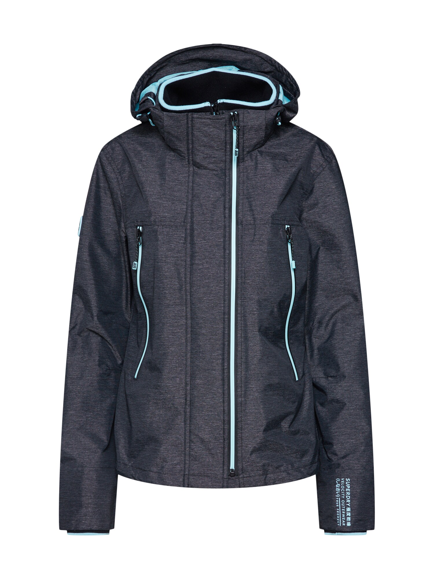 Superdry Dames Tussenjas Grafiet superdry kopen in de aanbieding