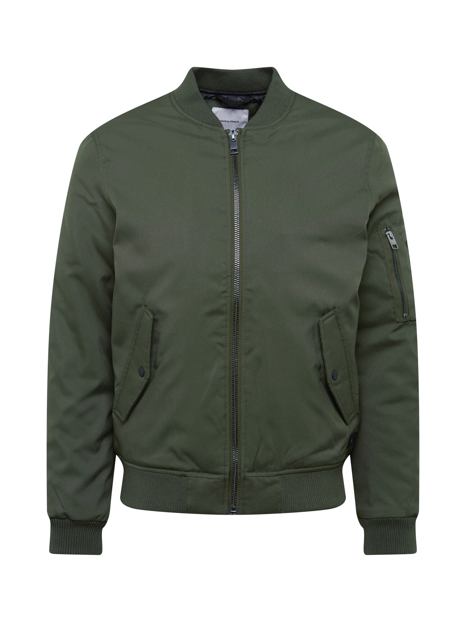 JACK & JONES Demisezoninė striukė  tamsiai žalia