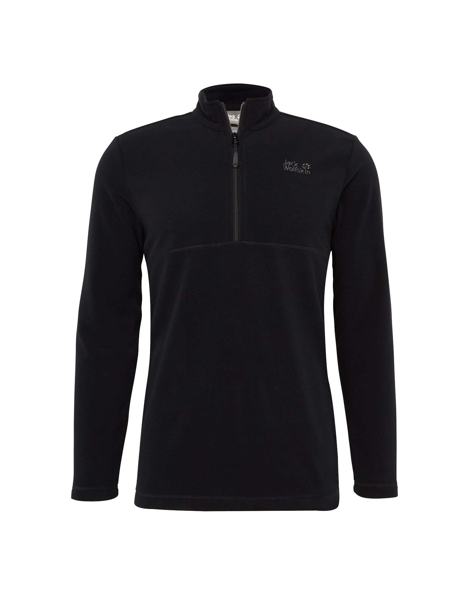 Jack Wolfskin Heren Sporttrui Gecko Zwart jack wolfskin kopen in de aanbieding