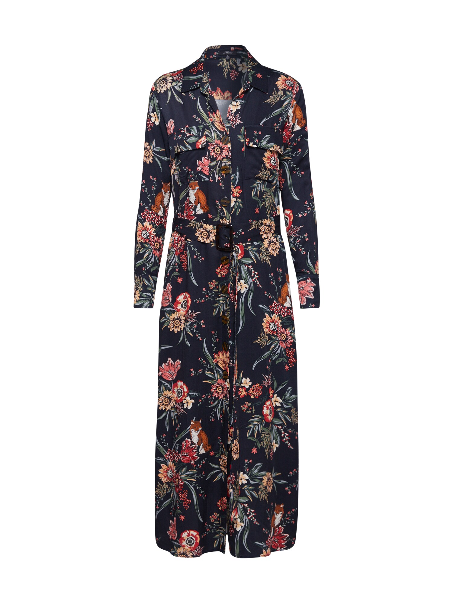 Mavi Vakarinė suknelė 'Printed Dress'  juoda