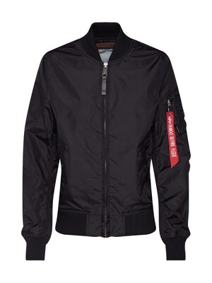 ALPHA INDUSTRIES Chaqueta de entretiempo  rojo fuego / negro