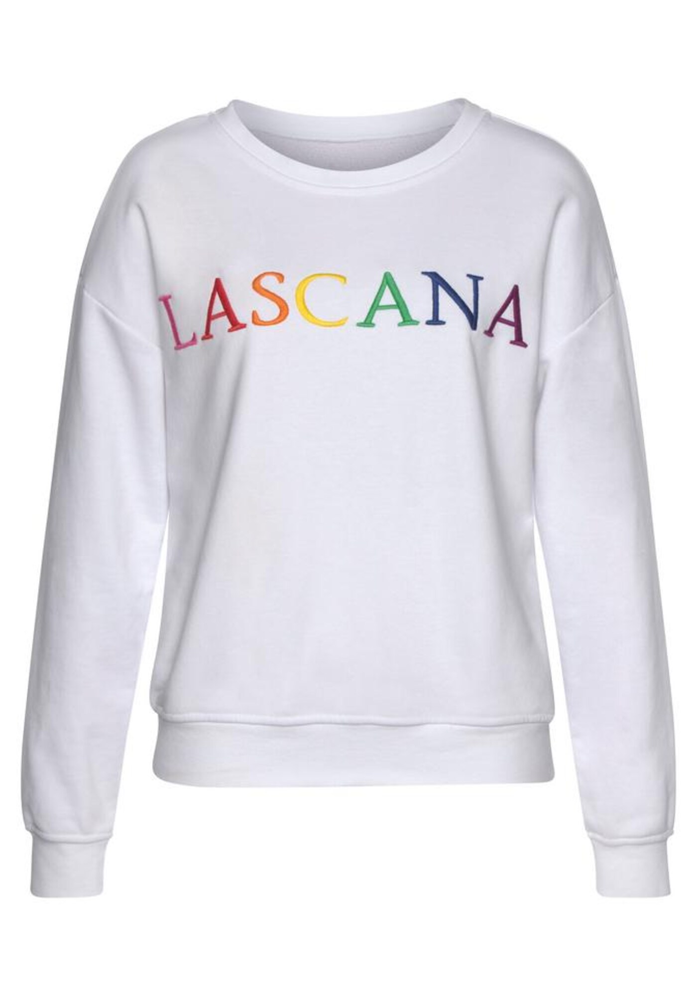 LASCANA Mikina  zmiešané farby / biela