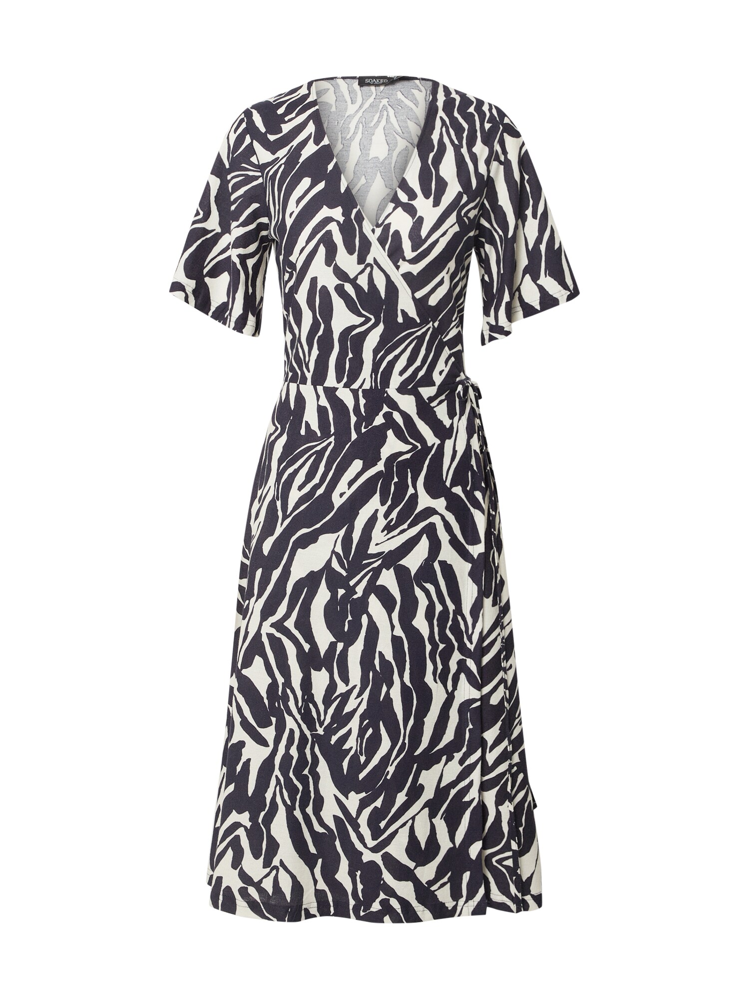 SOAKED IN LUXURY Suknelė 'Sallie'  balta / juoda
