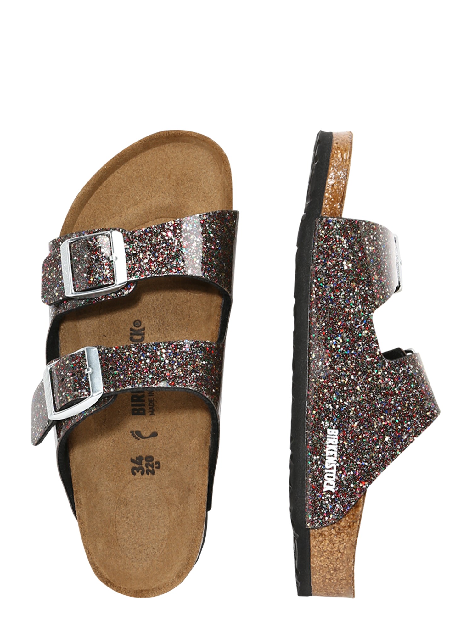 BIRKENSTOCK Szandálok 'Arizona'  vegyes színek / fekete termék 2. képe