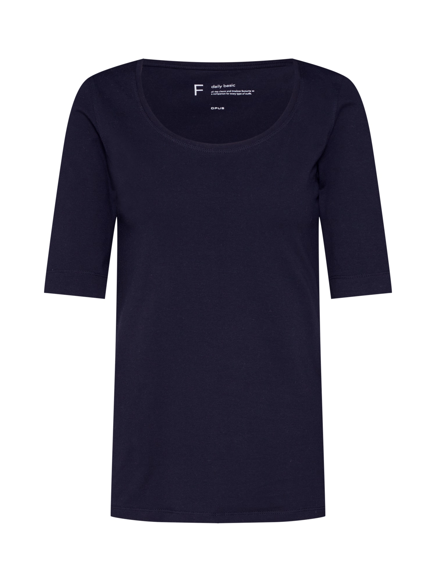 OPUS Tricou 'Serta'  albastru noapte