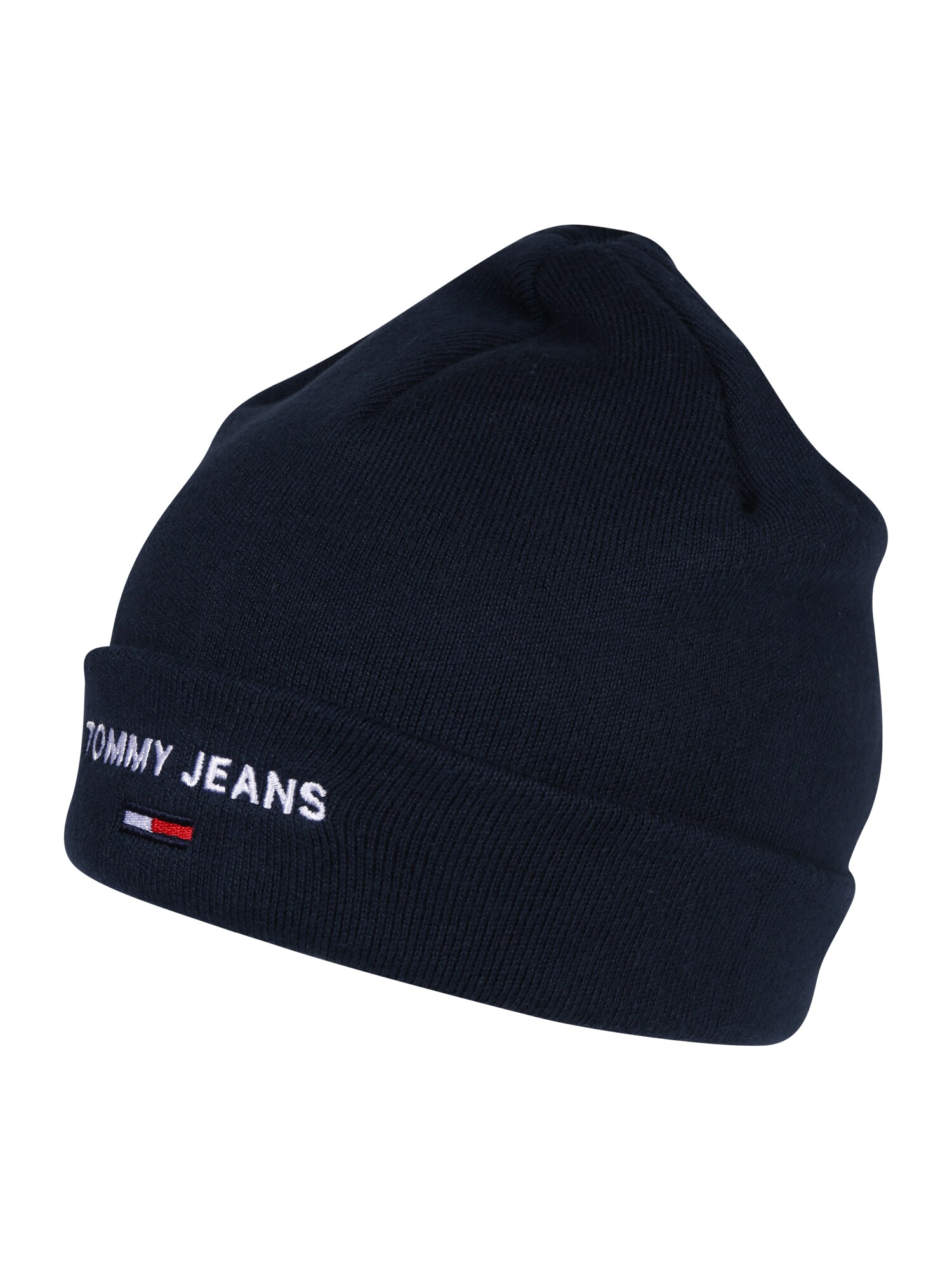 TOMMY HILFIGER Mütze ''''SPORT BEANIE'''' weiß / nachtblau