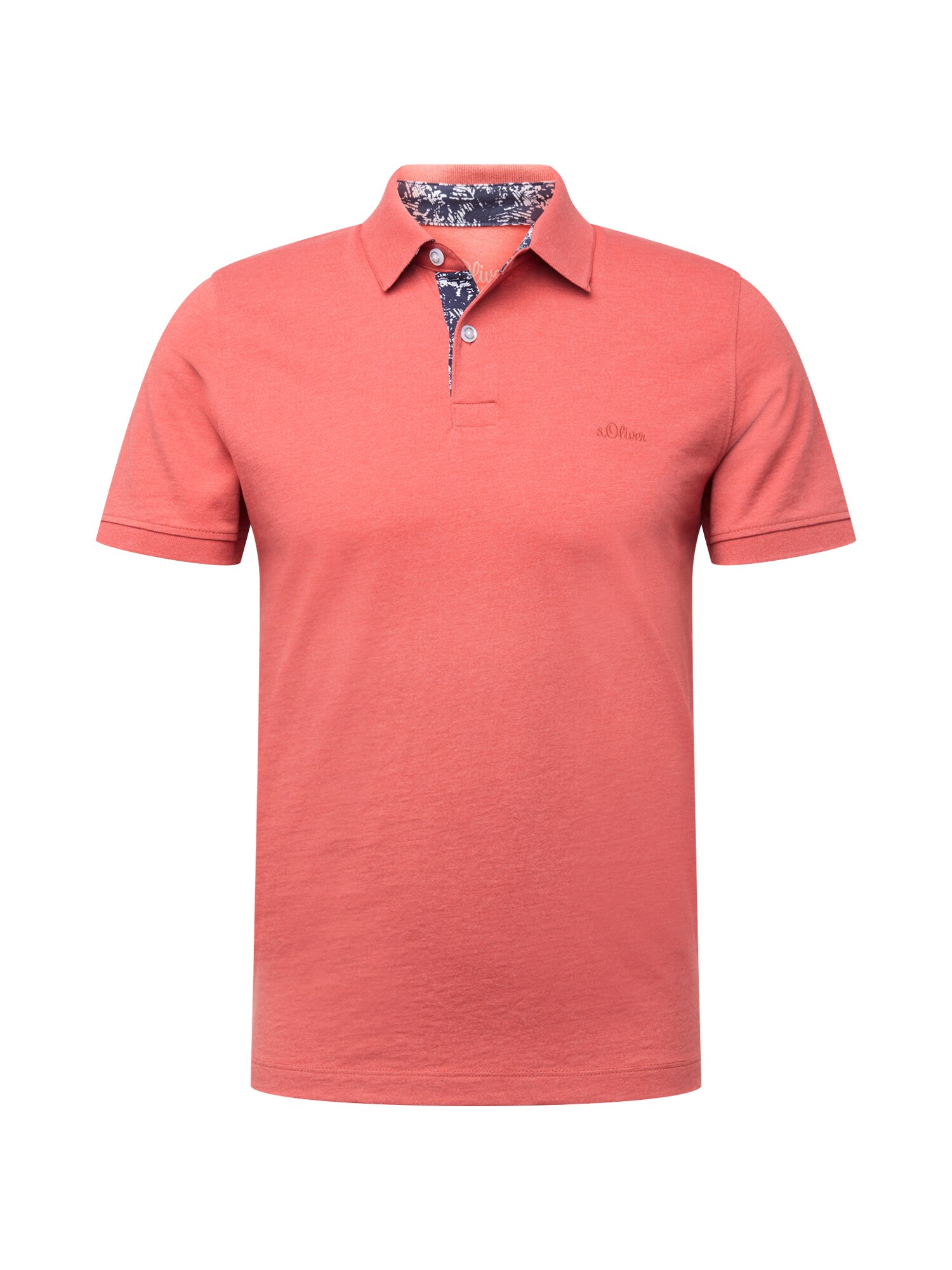 Soliver Red Label Heren Shirt Rood Wit soliver red label kopen in de aanbieding