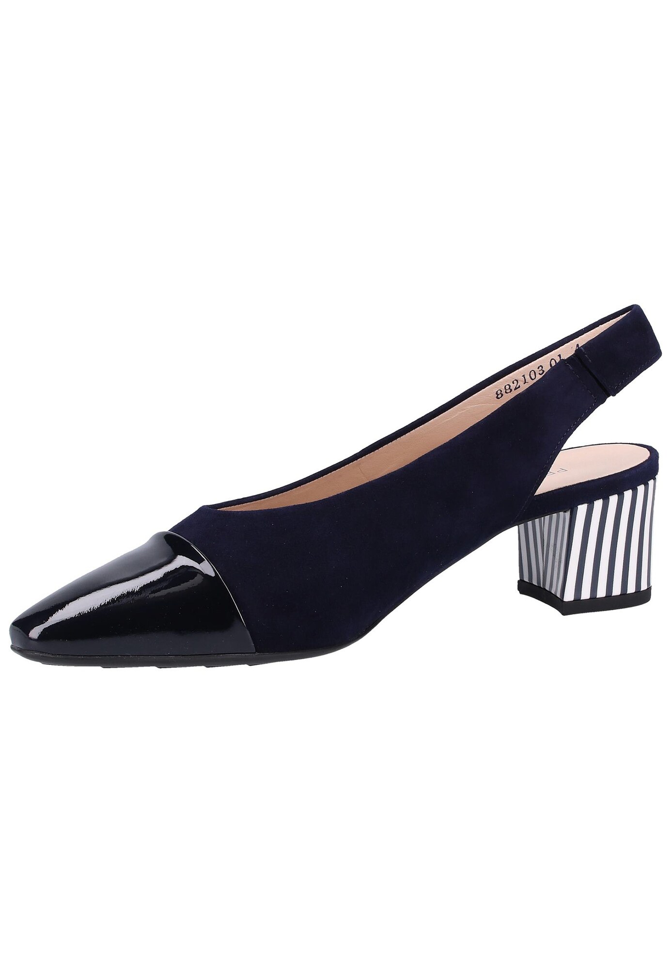 Peter Kaiser Dames Pumps Navy Wit peter kaiser kopen in de aanbieding