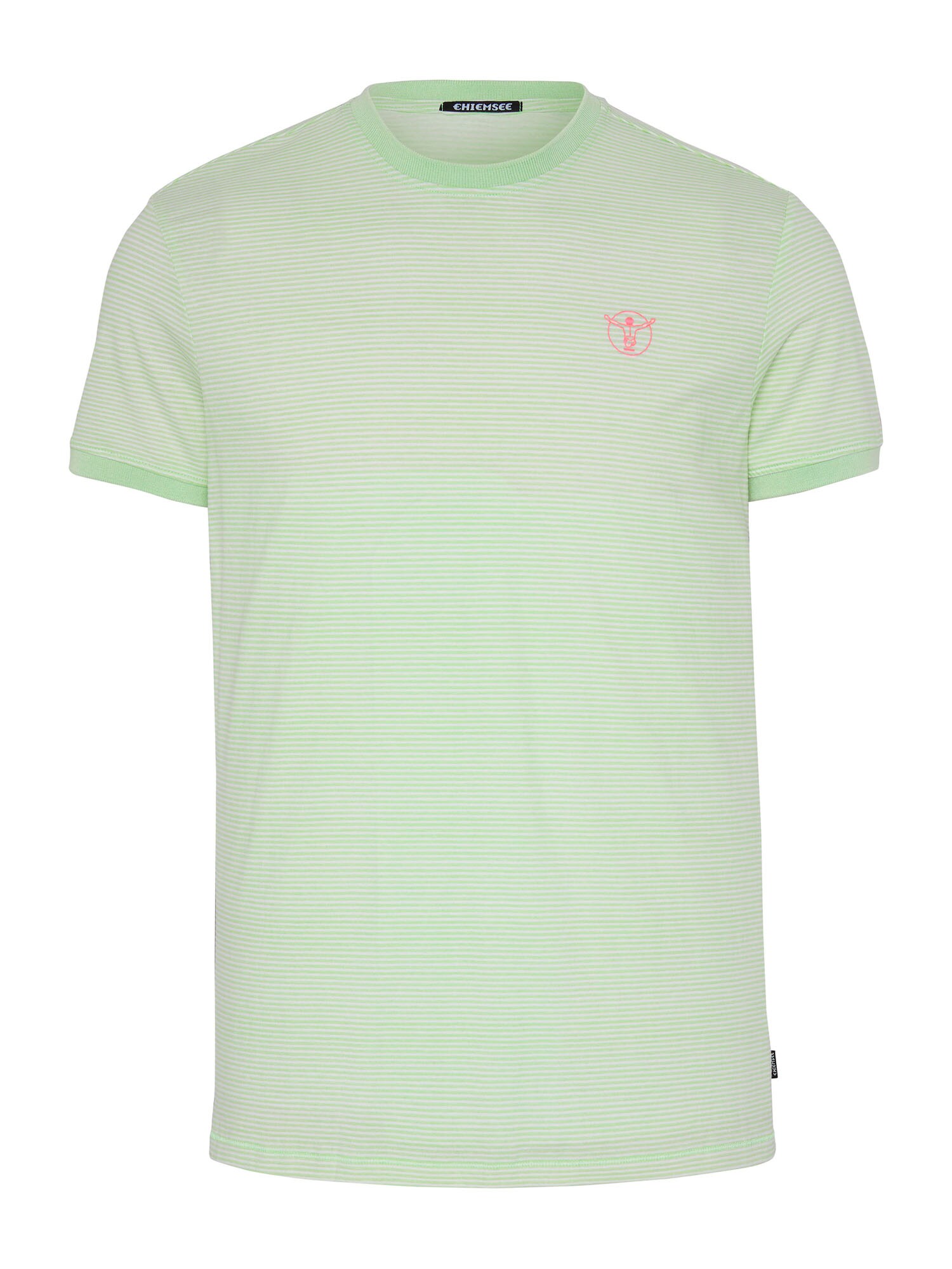 CHIEMSEE Sportiniai marškinėliai  balta / šviesiai žalia
