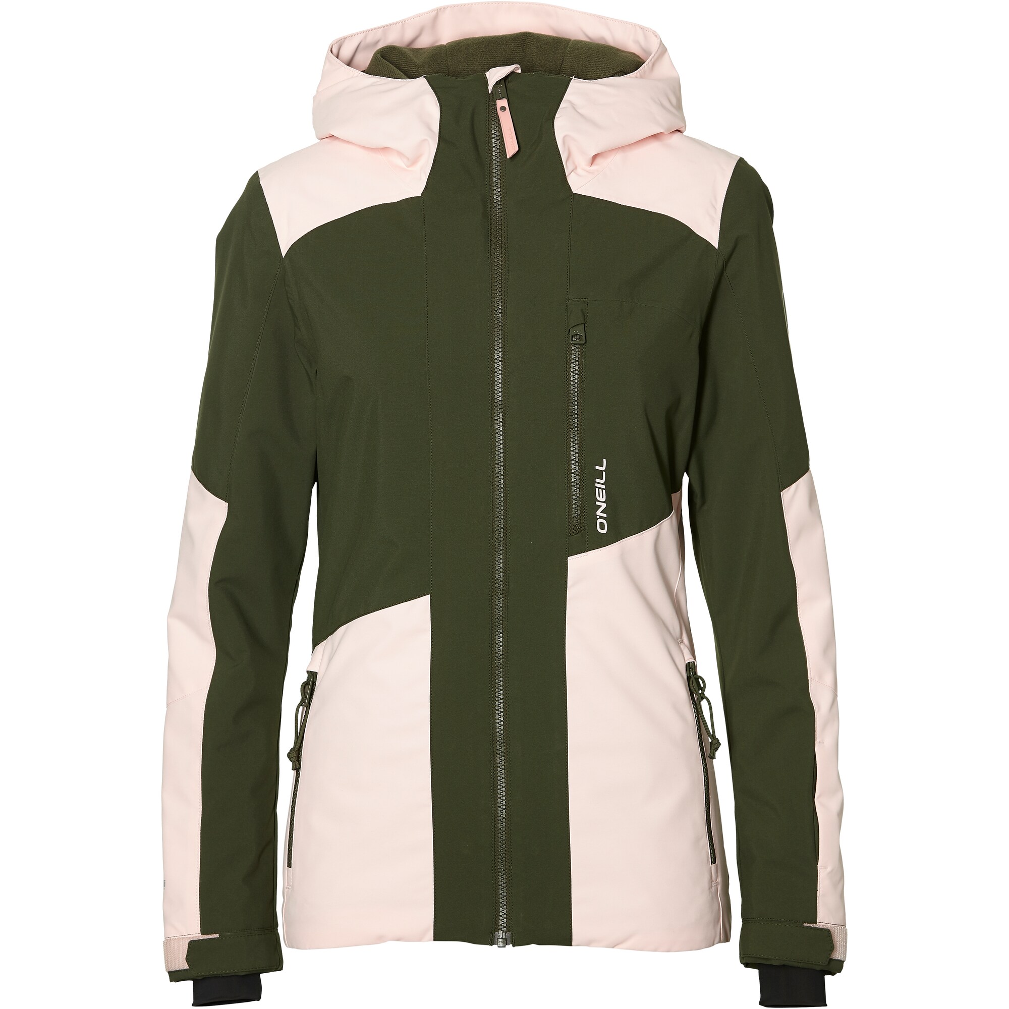 Oneill Dames Sportjas Cascade Olijfgroen Rosa oneill kopen in de aanbieding