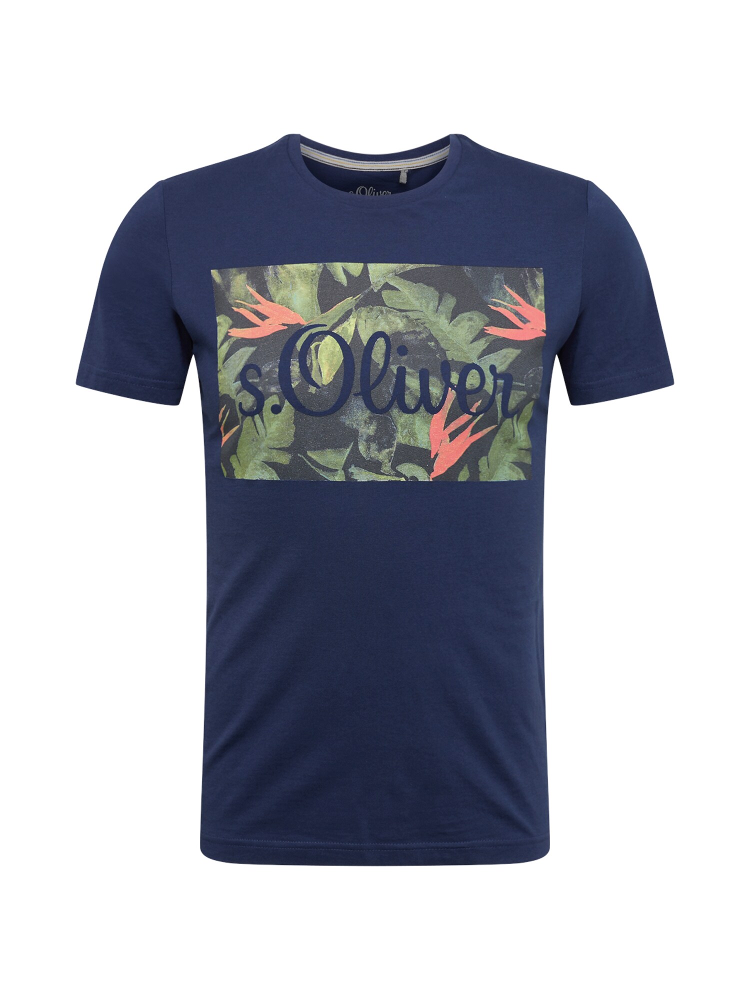 s.Oliver Shirt dunkelblau / mischfarben