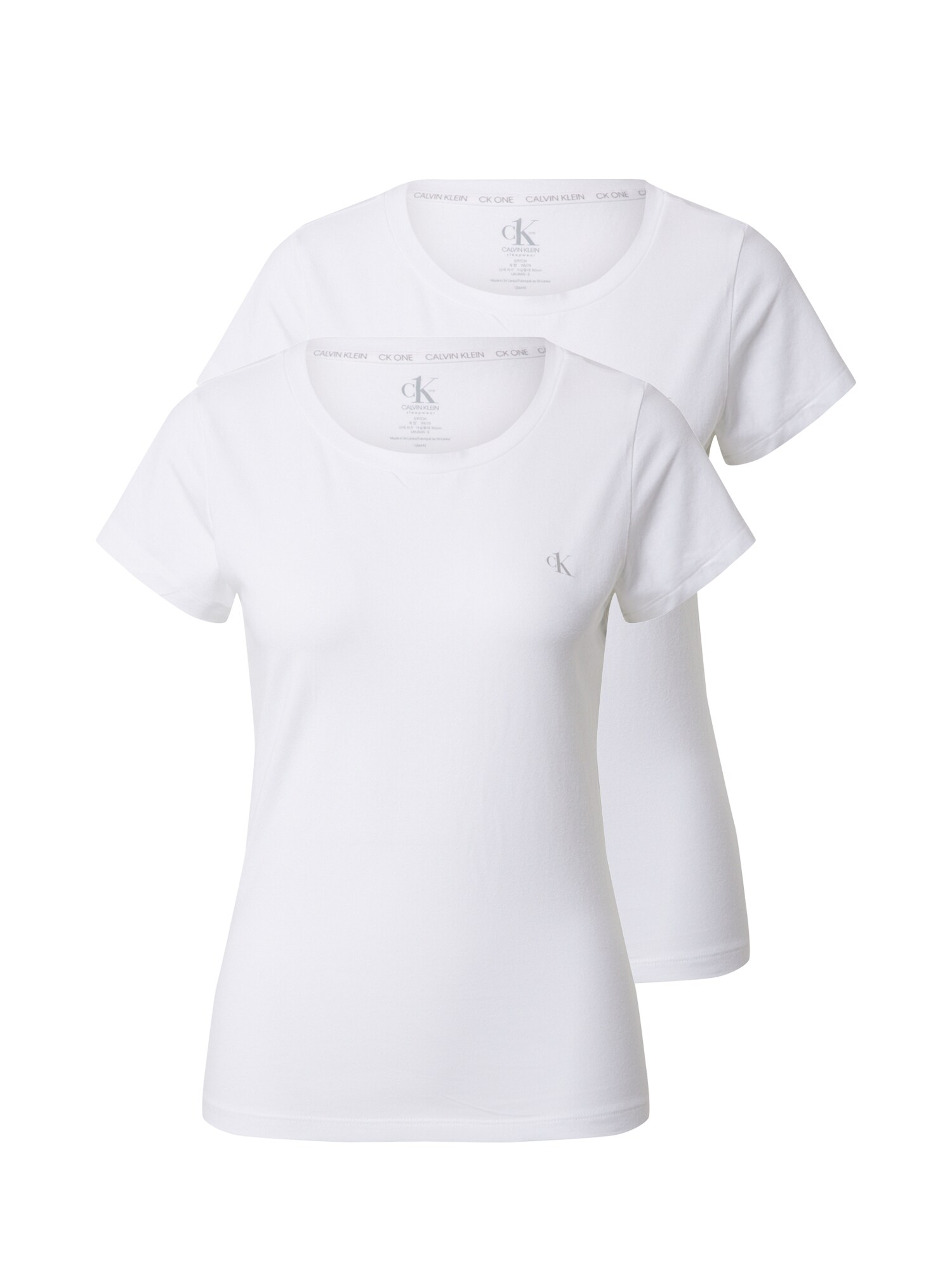 Calvin Klein Underwear Pižaminiai marškinėliai  balta