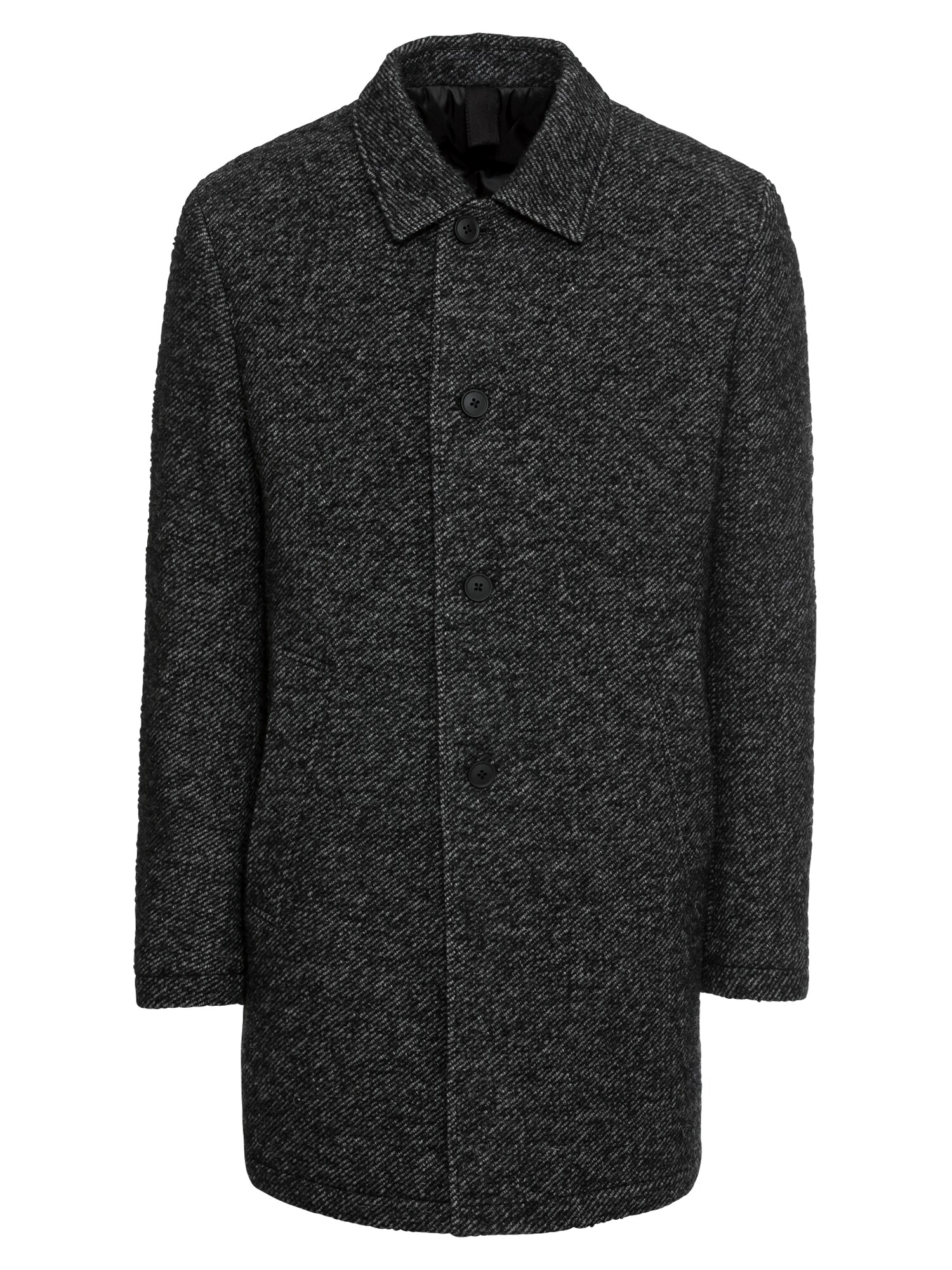 Boss Heren Winterjas Usain 10209941 01 Antraciet boss kopen in de aanbieding