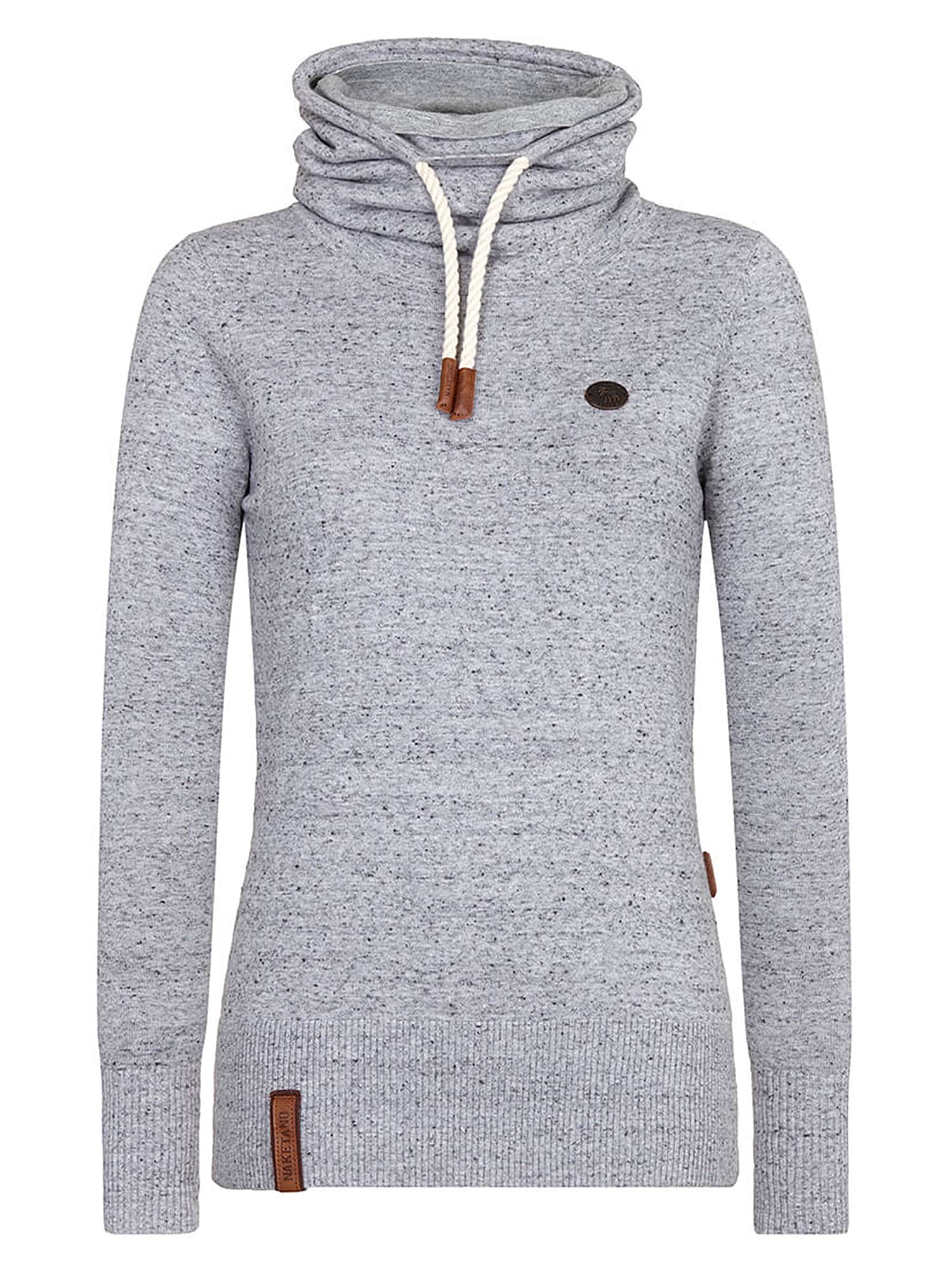 Naketano Dames Trui Grijs Gemeleerd naketano kopen in de aanbieding