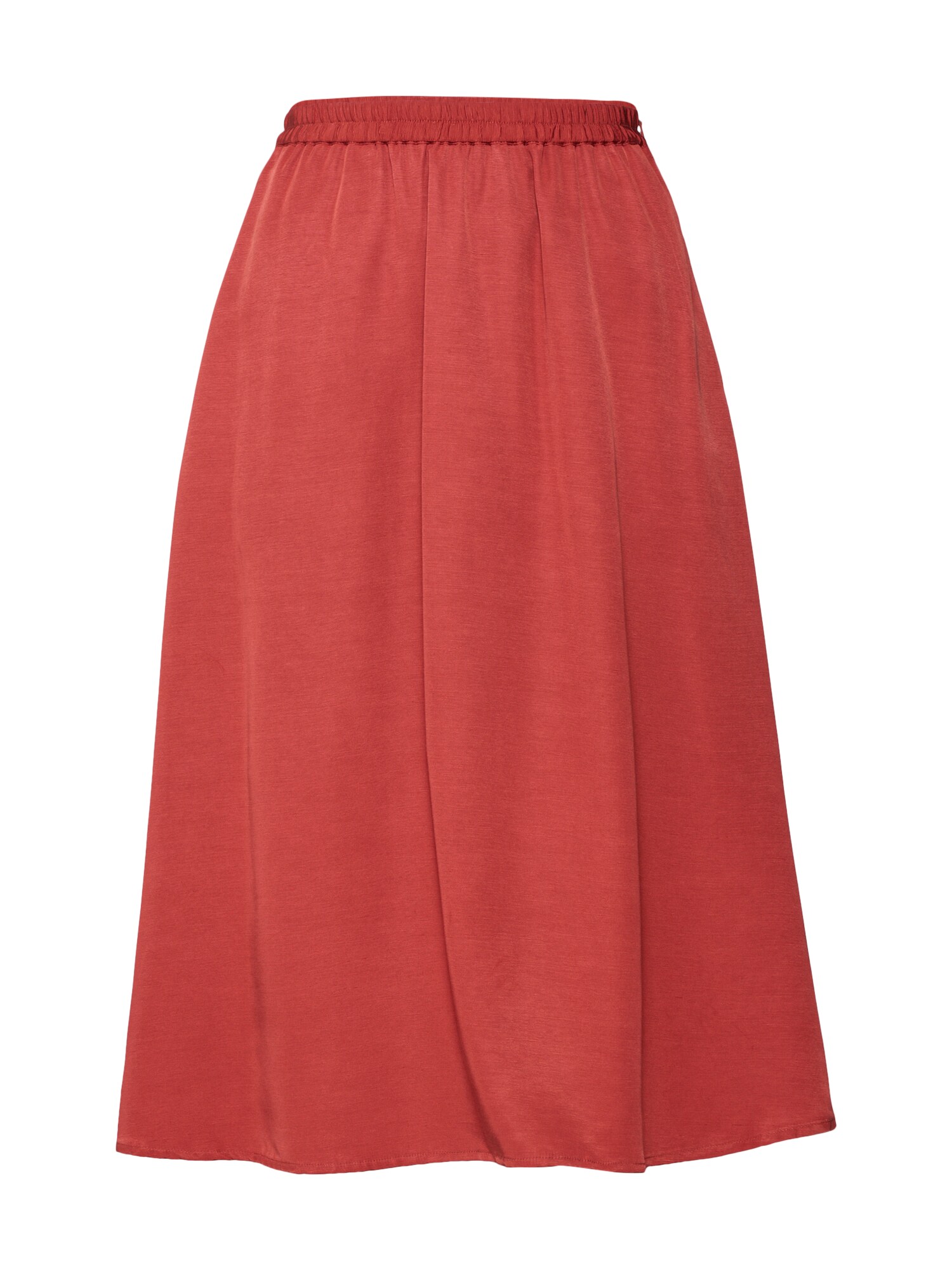 Pop Copenhagen Sijonas 'Metallic Midi Flare Skirt'  oranžinė