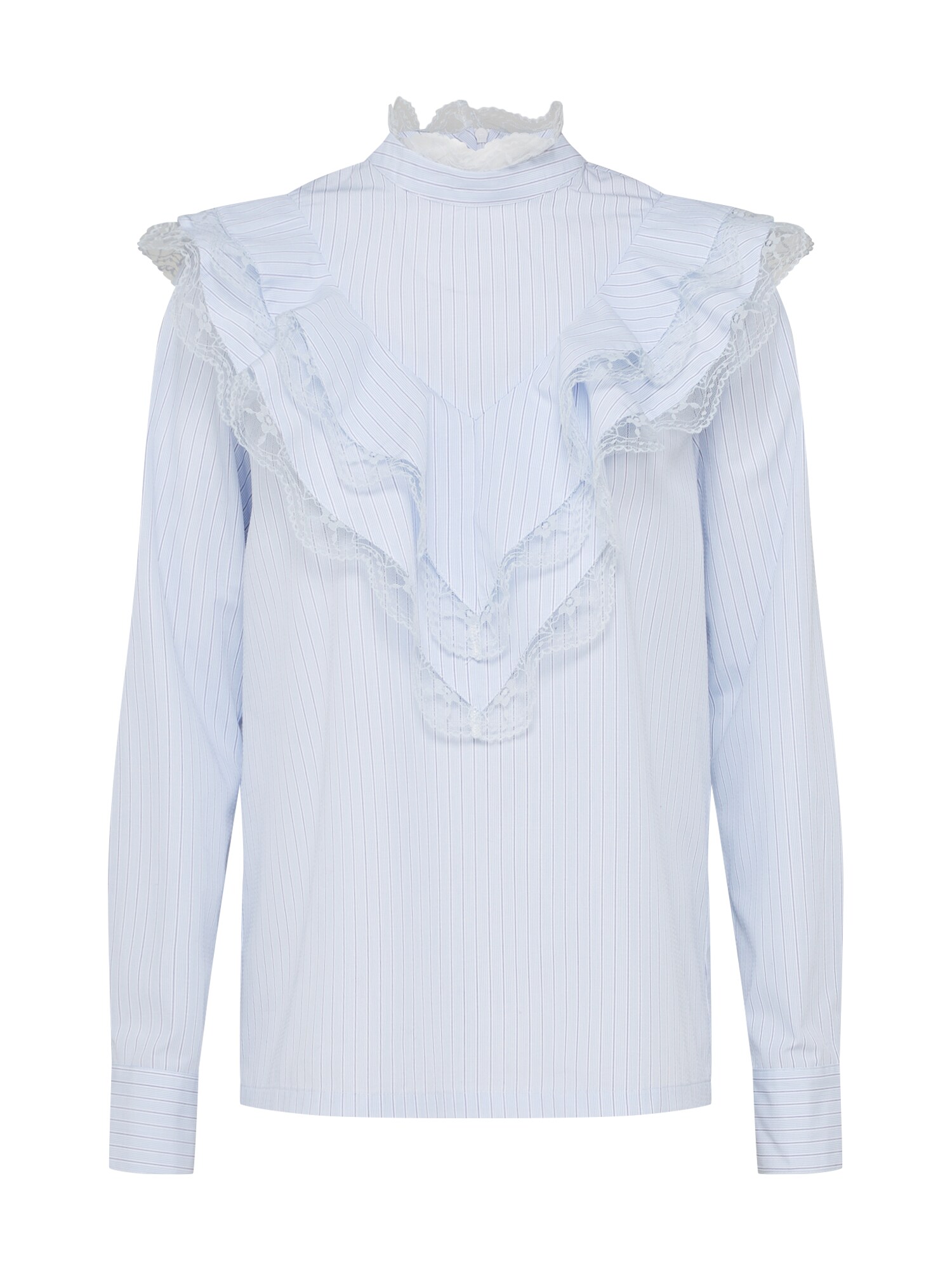 Minimum Dames Tuniek Diantha Blauw Wit minimum kopen in de aanbieding