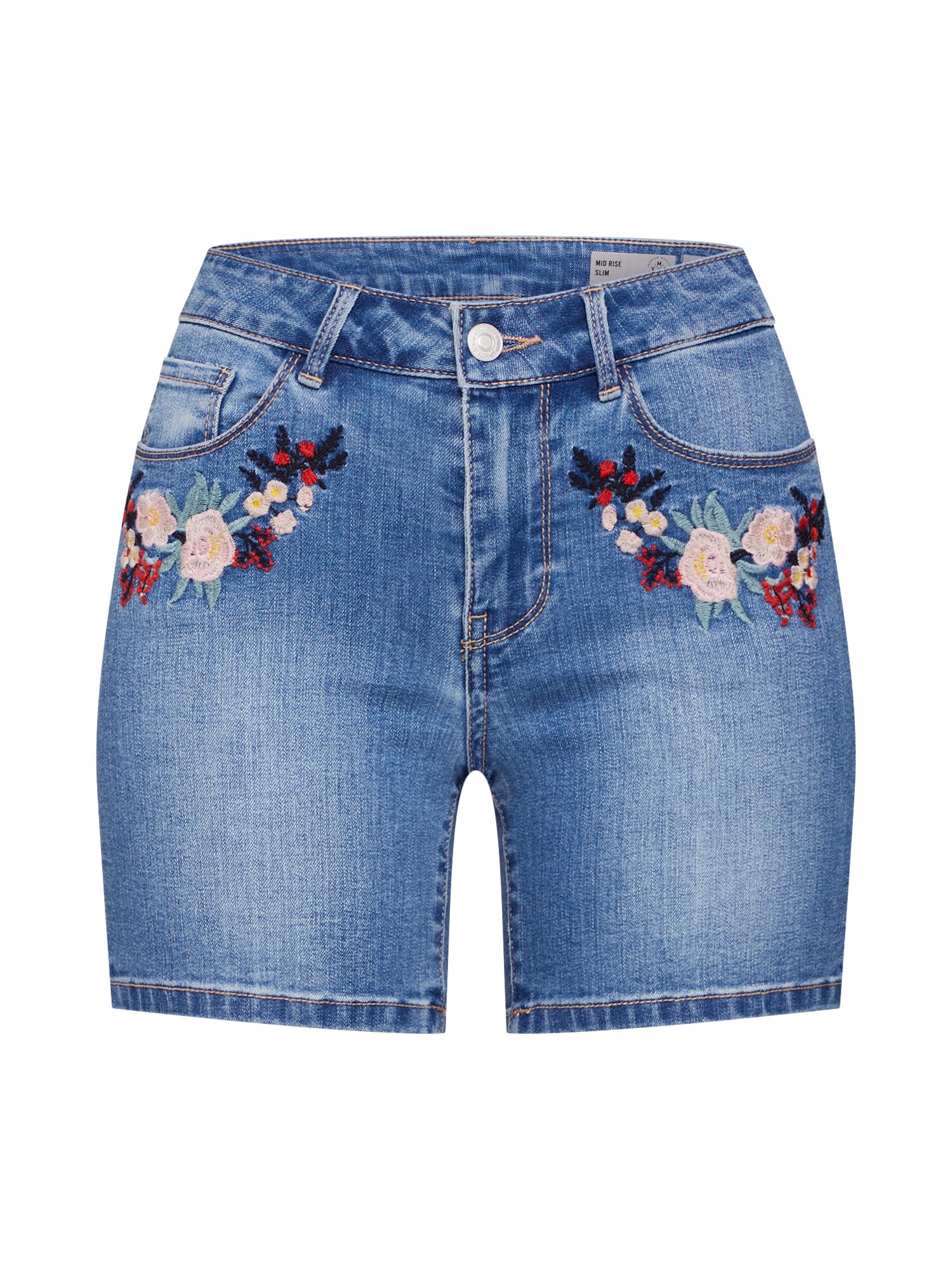 Vero Moda Dames Jeans Seven Blauw Denim vero moda kopen in de aanbieding