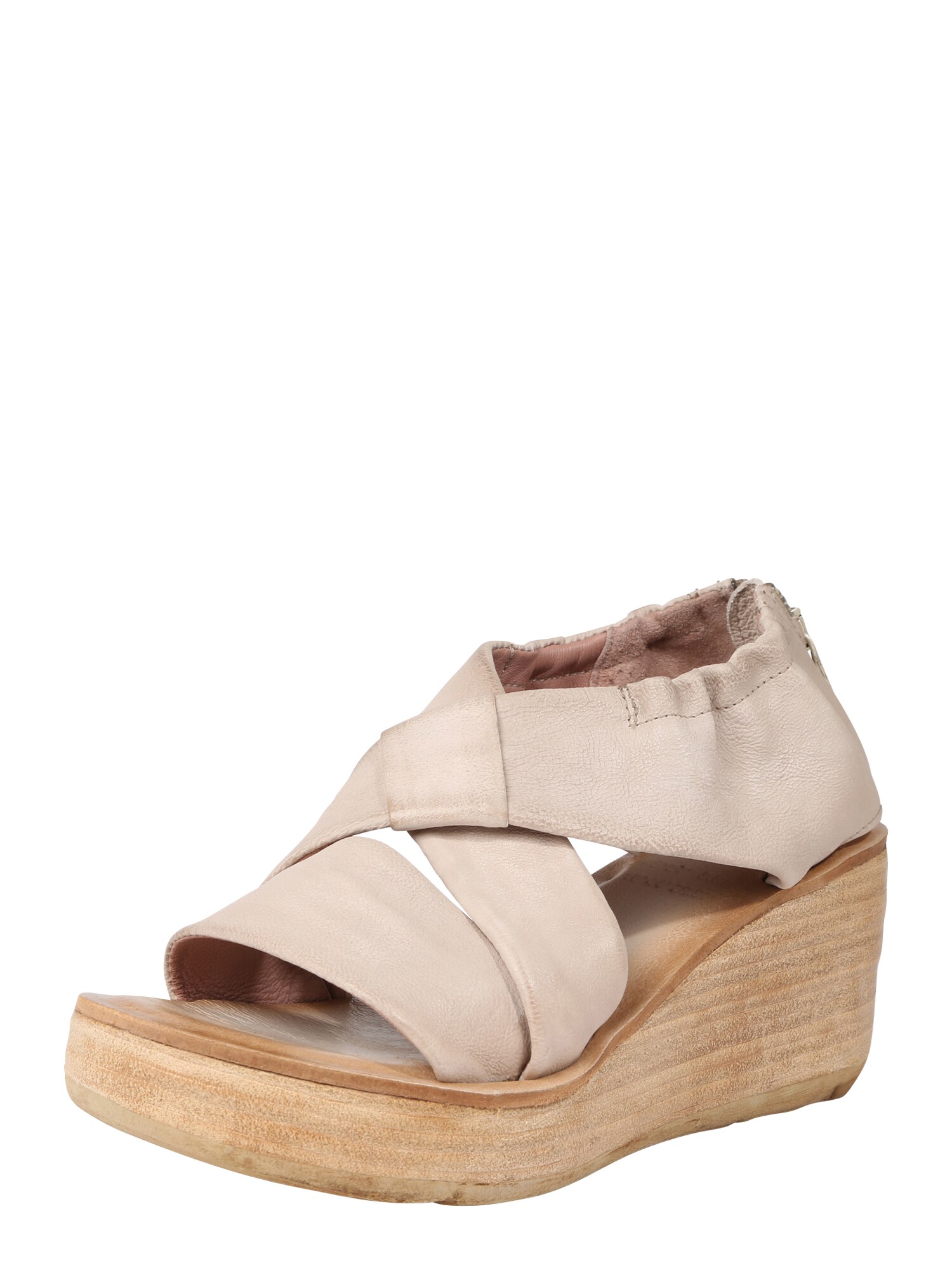 As98 Dames Sandalen Met Riem Sandale Noa Beige as98 kopen in de aanbieding