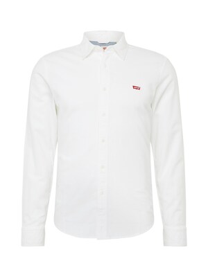 LEVI'S ® Camisa 'Battery Housemark Slim Fit Shirt'  rojo / blanco
