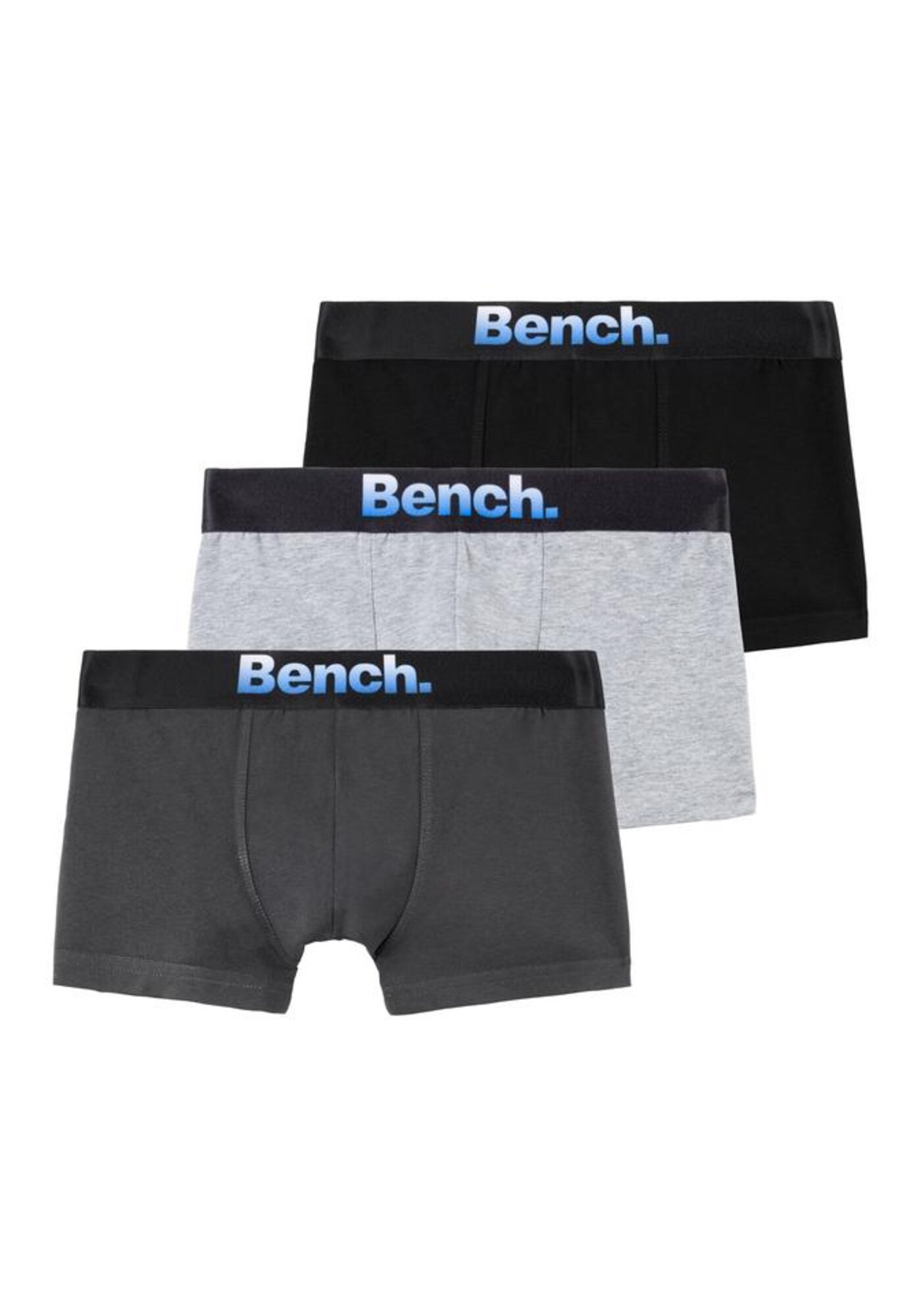 BENCH Nohavičky  tmavosivá / čierna / biela melírovaná