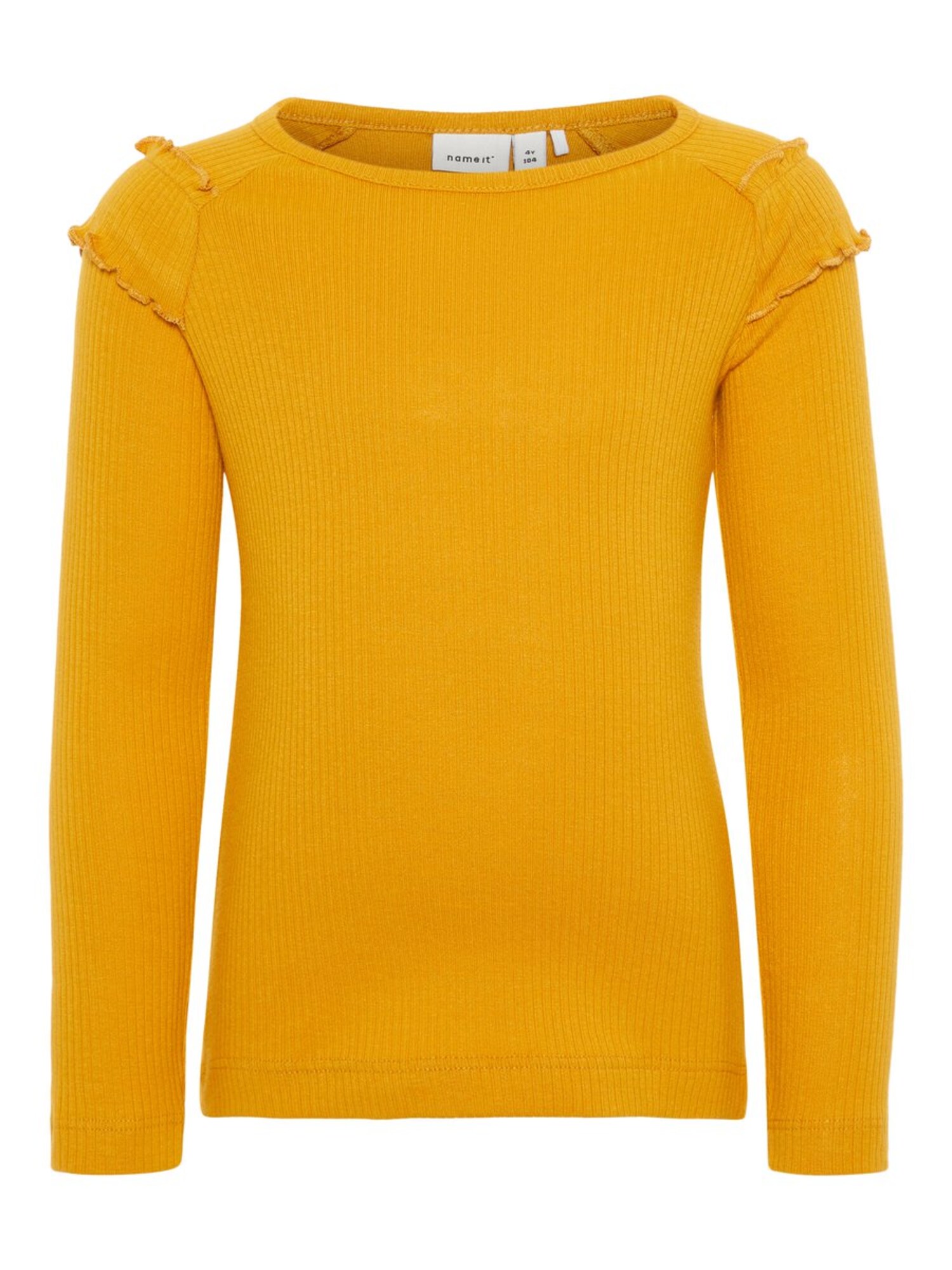Name It Meisjes Shirt Goudgeel name it kopen in de aanbieding