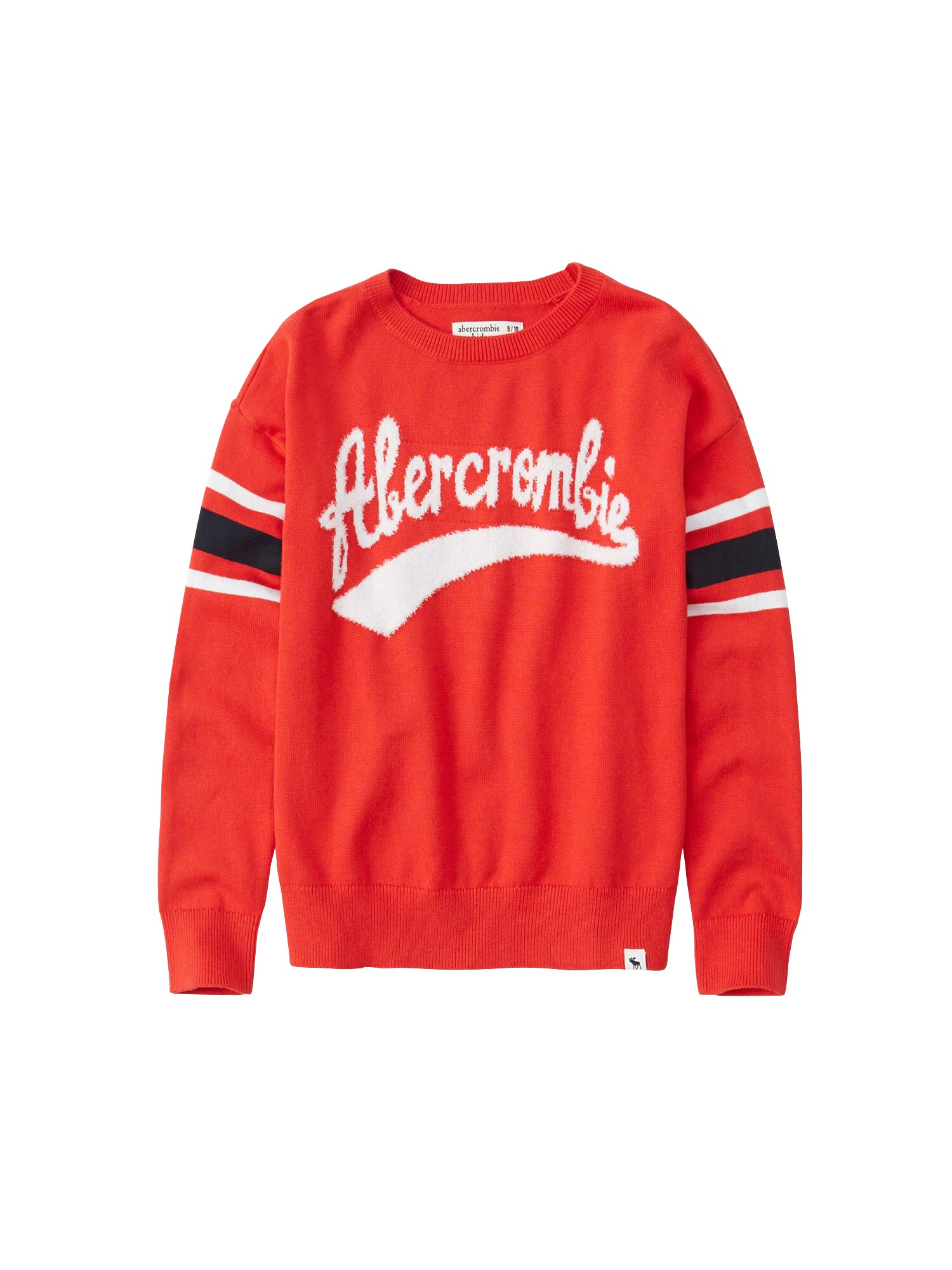 Abercrombie & Fitch Megztinis 'SB19-J2'  raudona / balta
