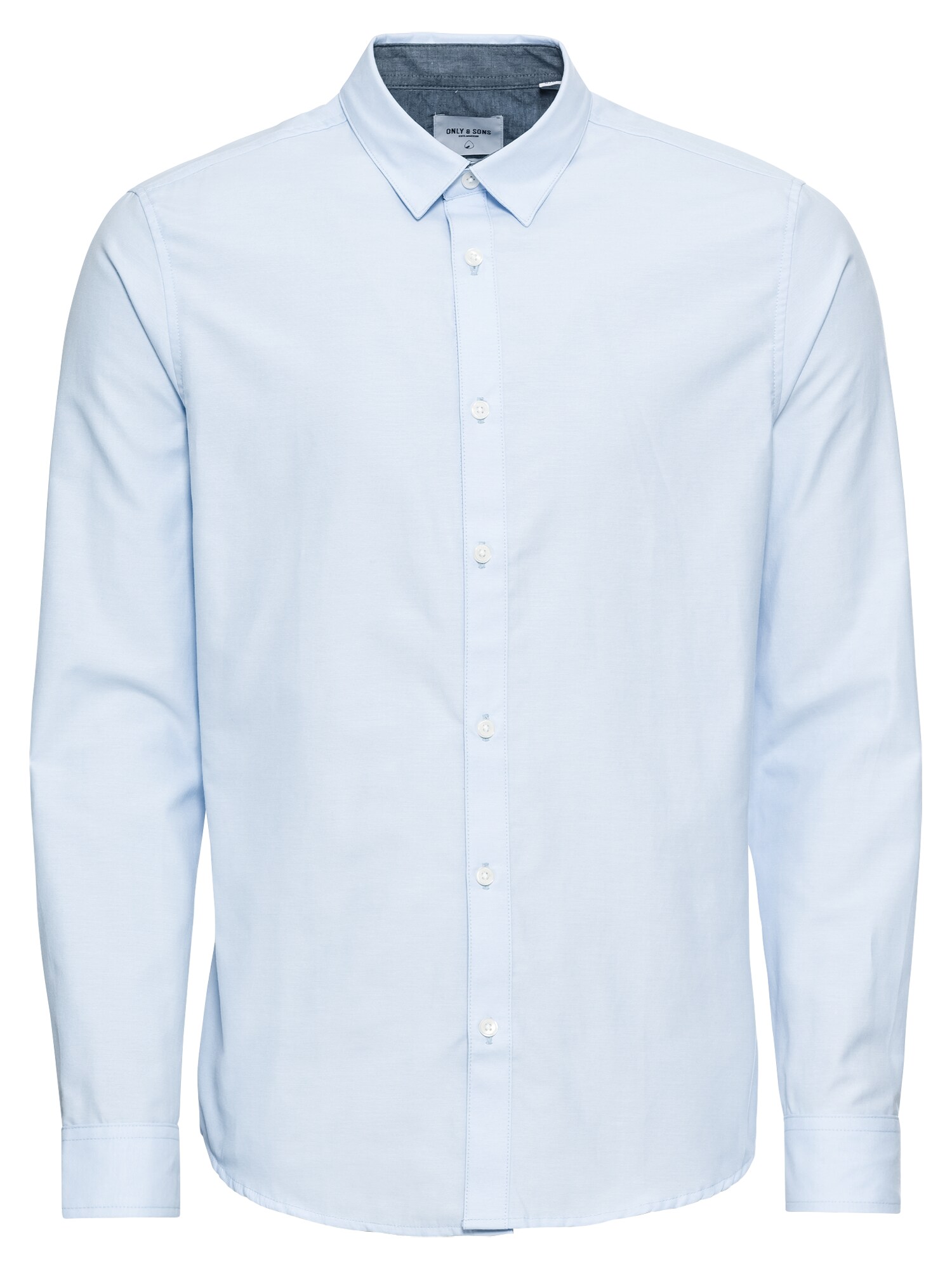 Only Sons Heren Overhemd Travis Ls Thin Oxford Lichtblauw only sons kopen in de aanbieding